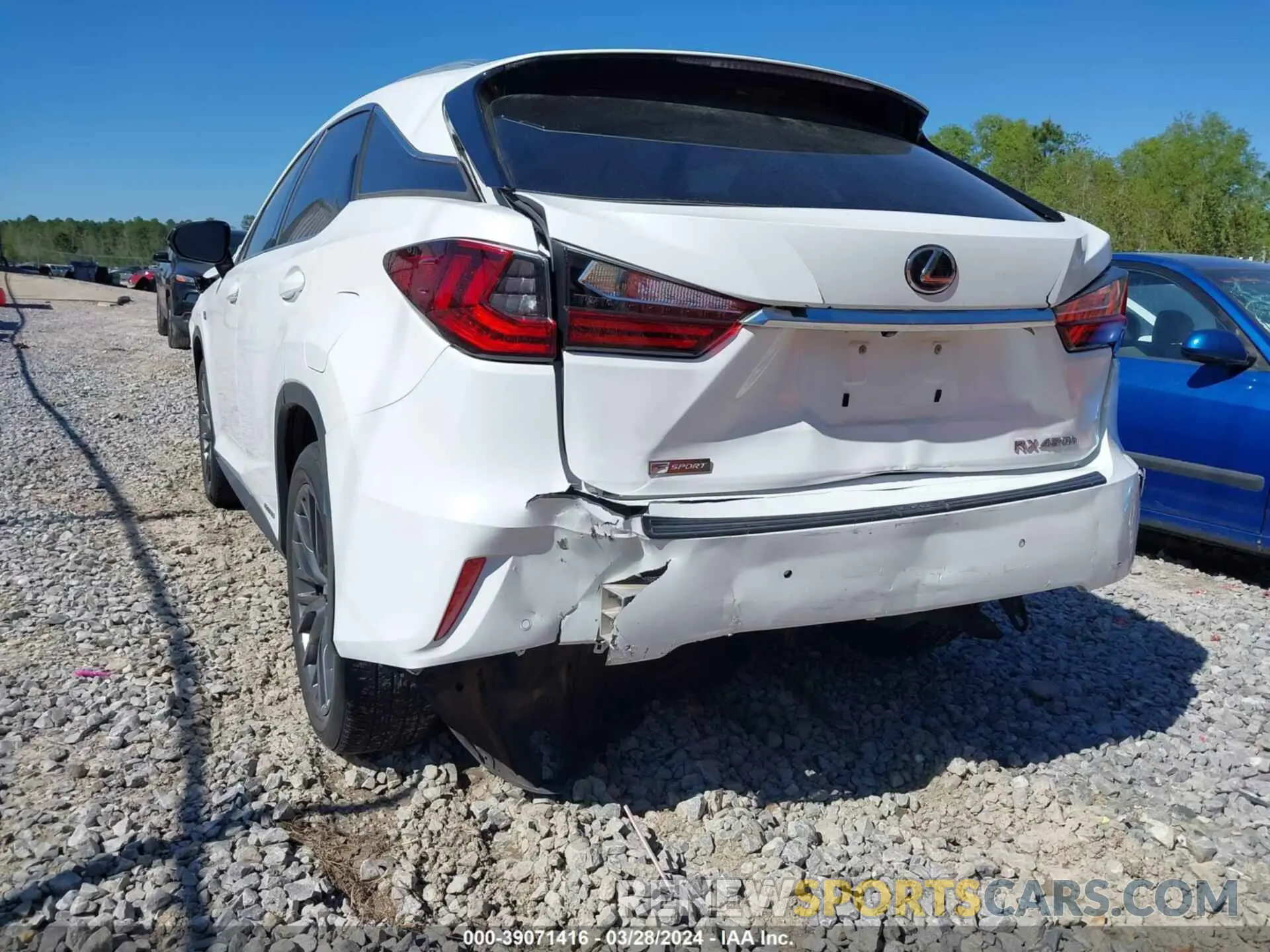 6 Фотография поврежденного автомобиля 2T2BGMCA9KC031025 LEXUS RX 450H 2019