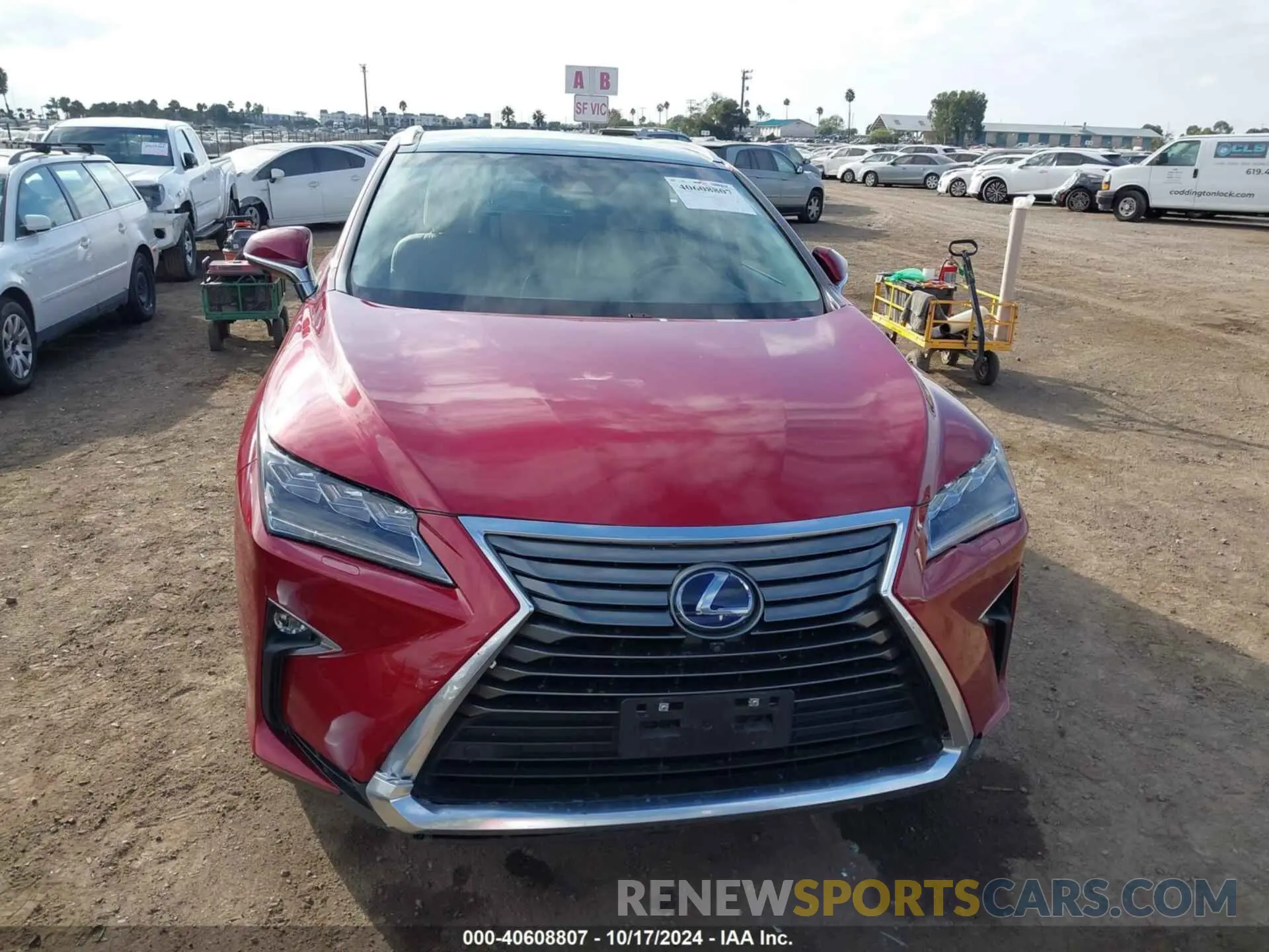12 Photograph of a damaged car 2T2BGMCA9KC038184 LEXUS RX 450H 2019