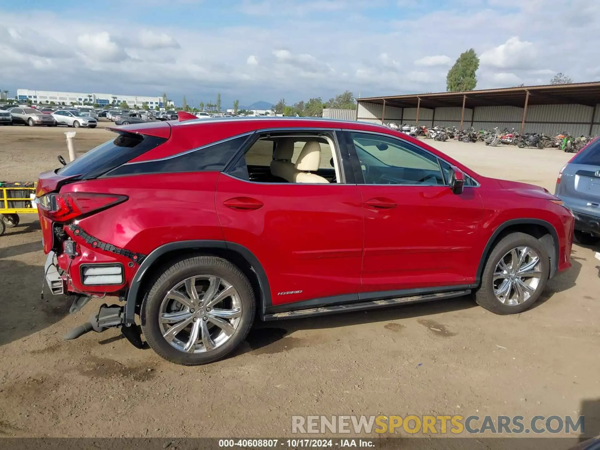 13 Photograph of a damaged car 2T2BGMCA9KC038184 LEXUS RX 450H 2019