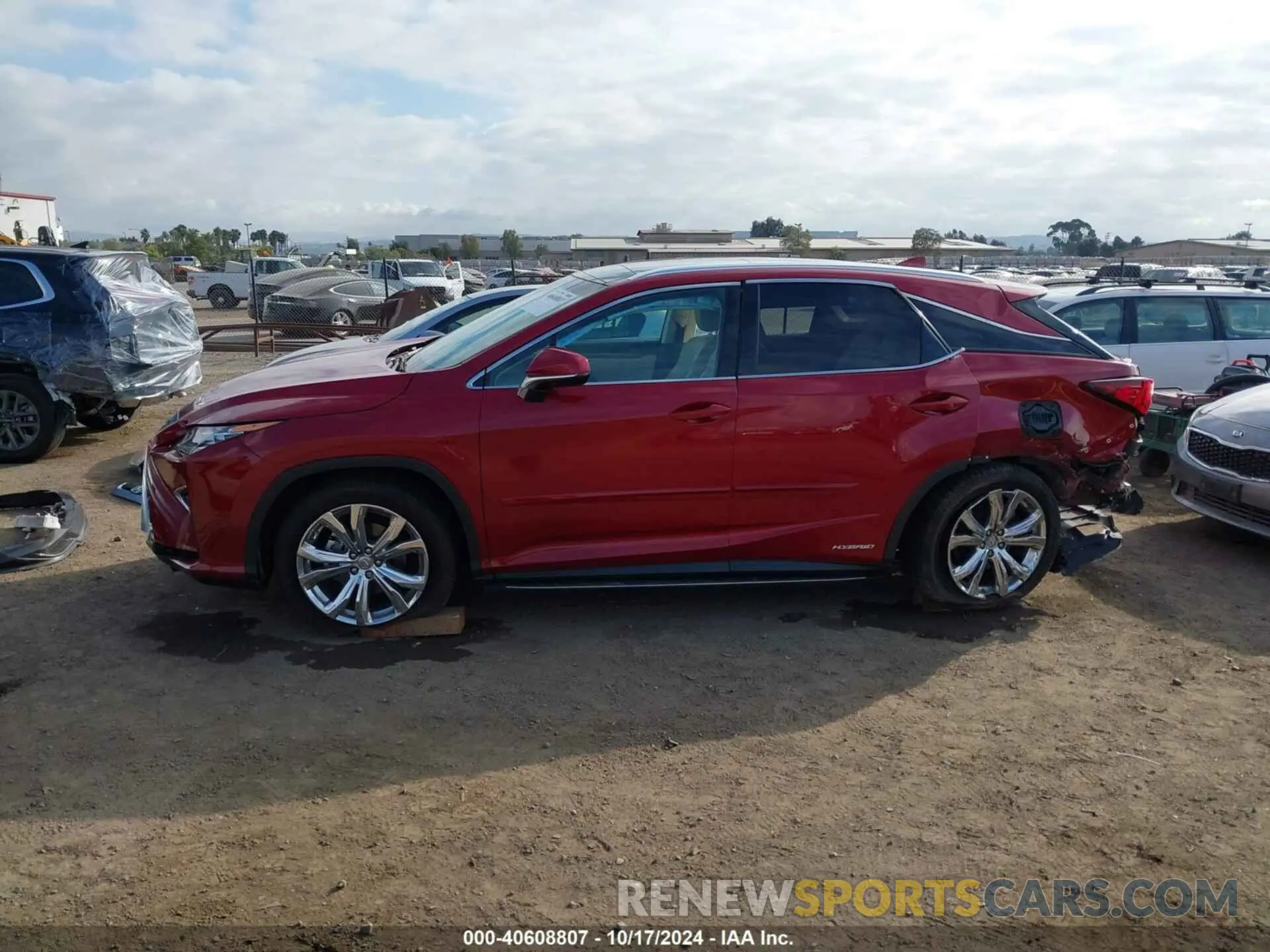 14 Photograph of a damaged car 2T2BGMCA9KC038184 LEXUS RX 450H 2019