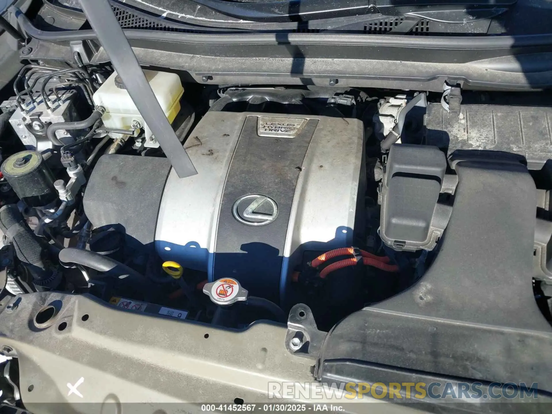 10 Фотография поврежденного автомобиля 2T2BGMCAXKC042566 LEXUS RX 450H 2019