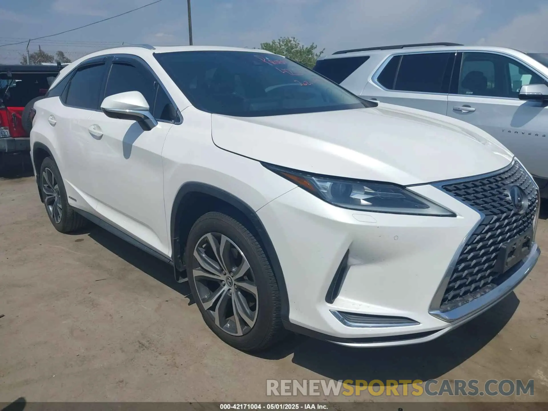 1 Фотография поврежденного автомобиля 2T2HGMDA4LC050687 LEXUS RX 450H 2020