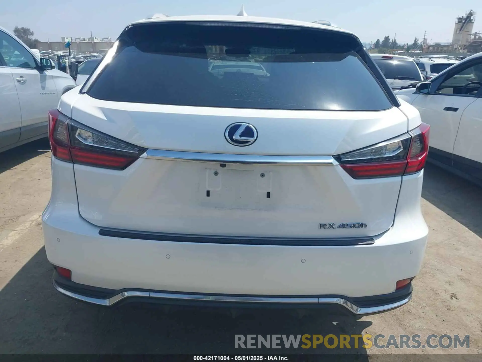 16 Фотография поврежденного автомобиля 2T2HGMDA4LC050687 LEXUS RX 450H 2020