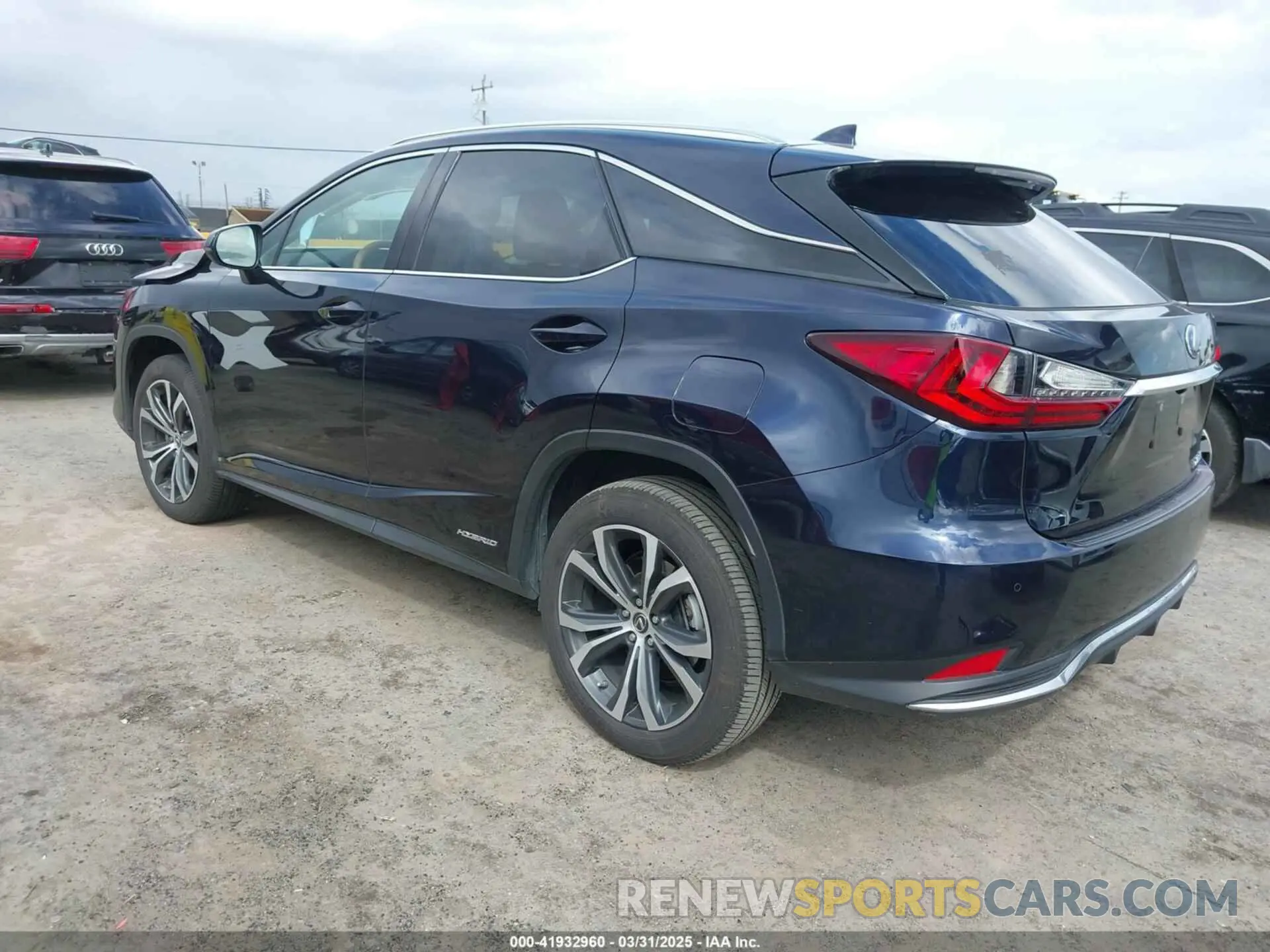 3 Photograph of a damaged car 2T2HGMDA6LC047628 LEXUS RX 450H 2020