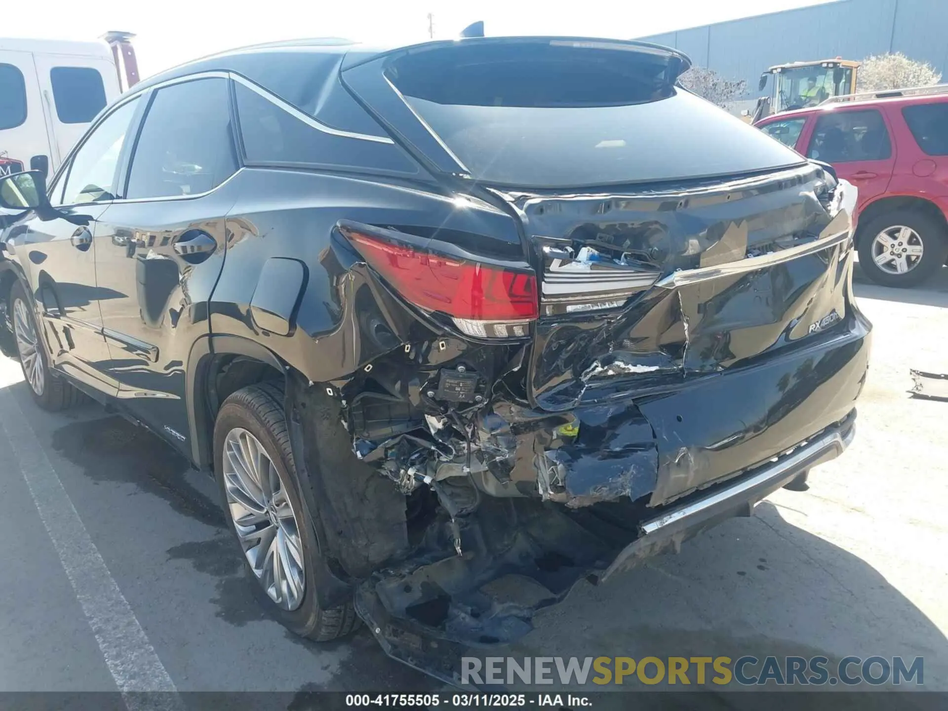17 Photograph of a damaged car 2T2JGMDA0LC048405 LEXUS RX 450H 2020