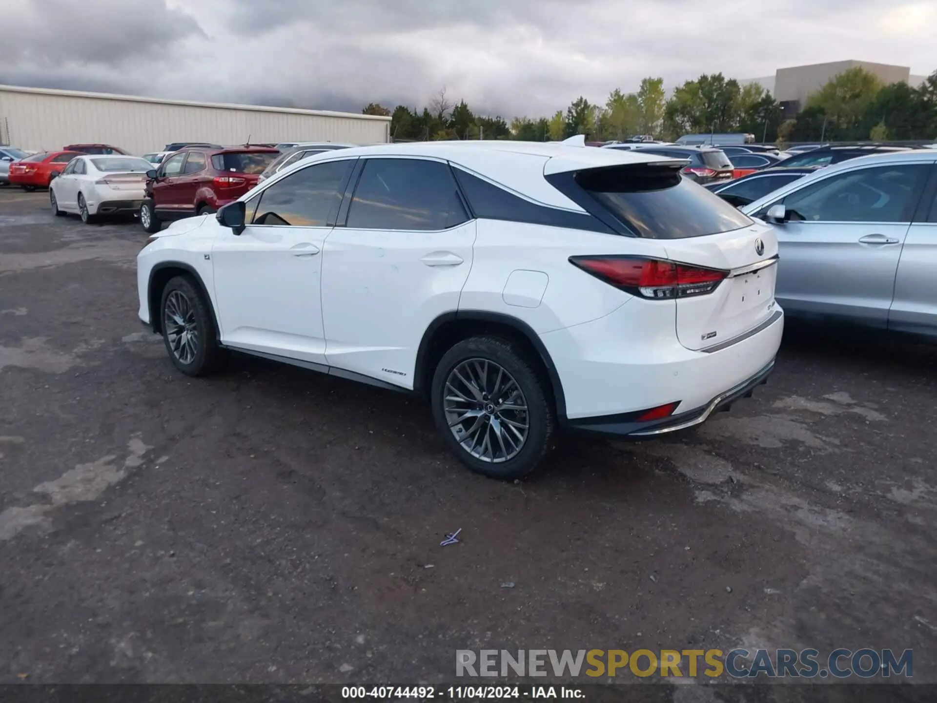 3 Фотография поврежденного автомобиля 2T2SGMDA2LC049673 LEXUS RX 450H 2020