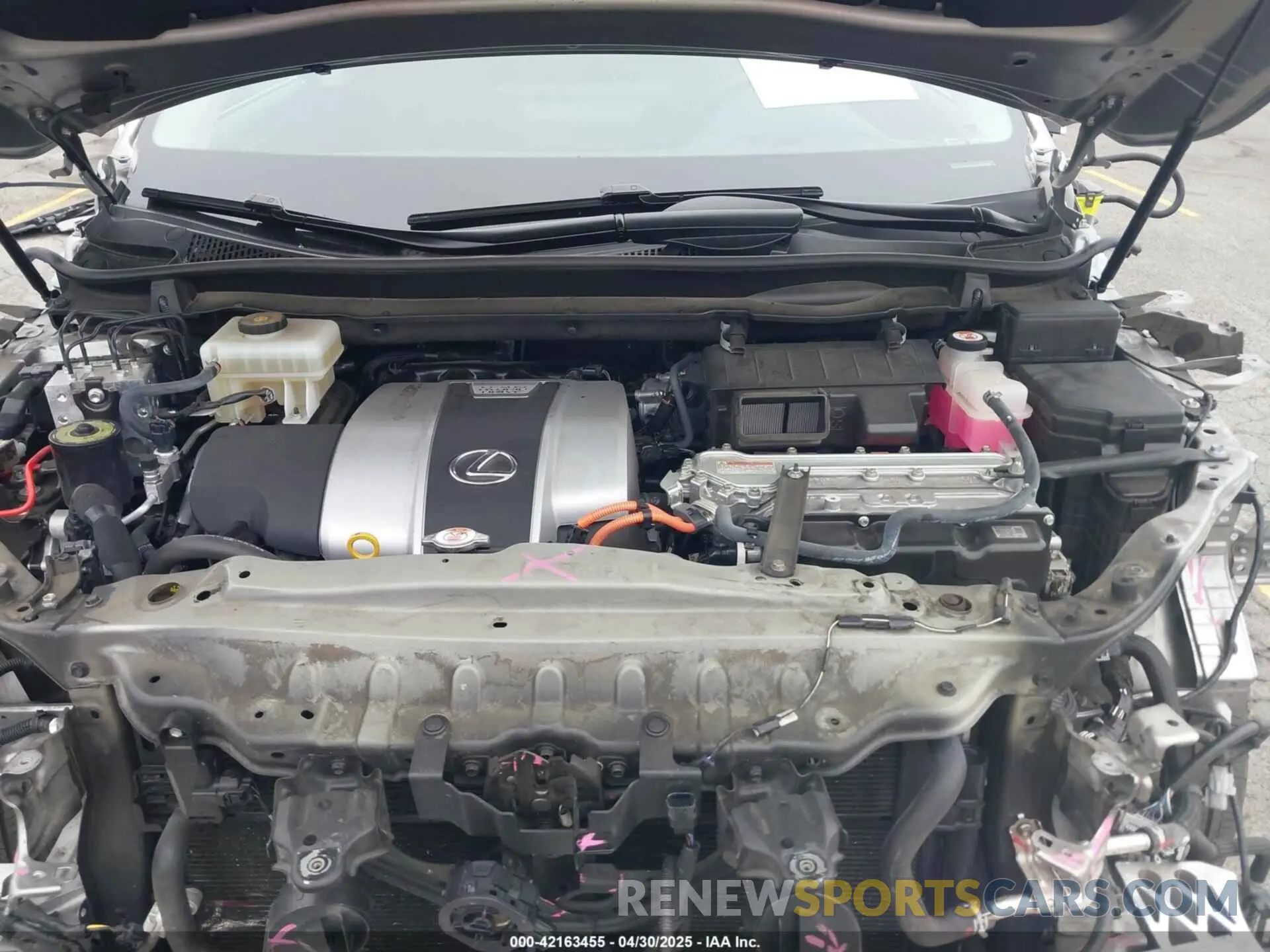 10 Фотография поврежденного автомобиля 2T2HGMDA3MC060208 LEXUS RX 450H 2021