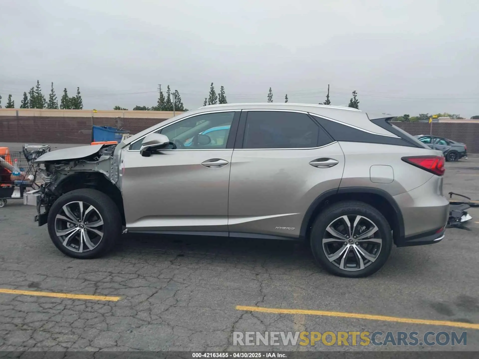 15 Фотография поврежденного автомобиля 2T2HGMDA3MC060208 LEXUS RX 450H 2021