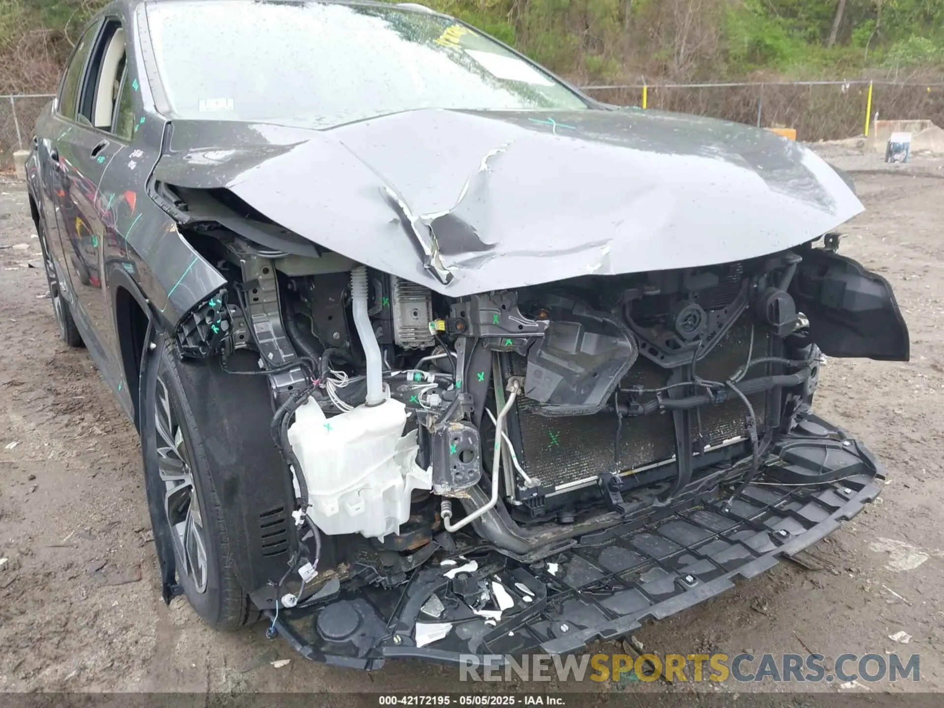6 Photograph of a damaged car 2T2HGMDA7MC058171 LEXUS RX 450H 2021