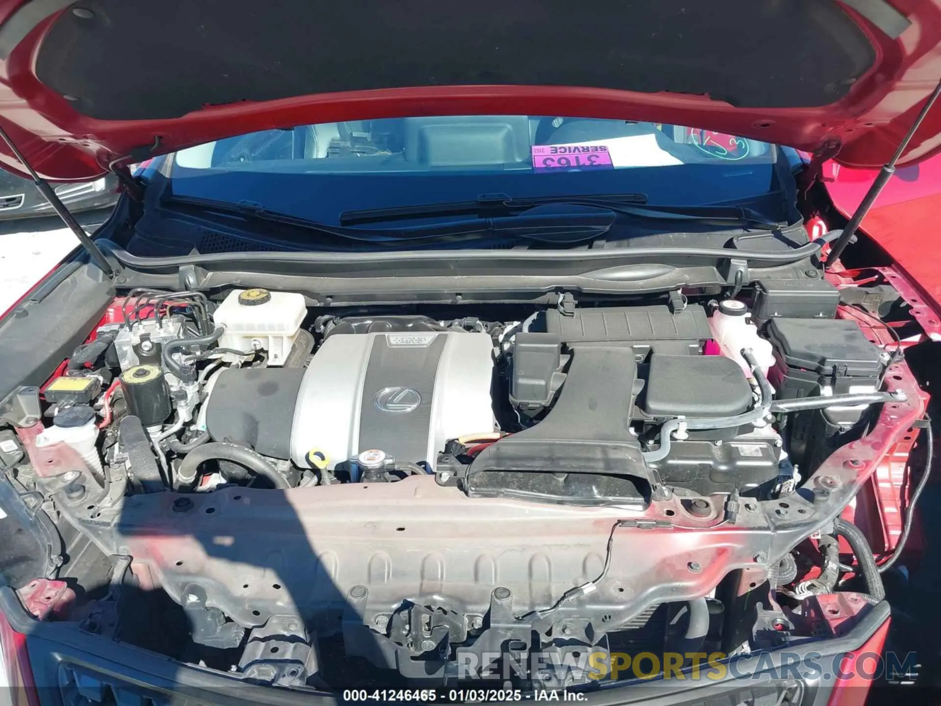 10 Фотография поврежденного автомобиля 2T2JGMDA1MC065053 LEXUS RX 450H 2021