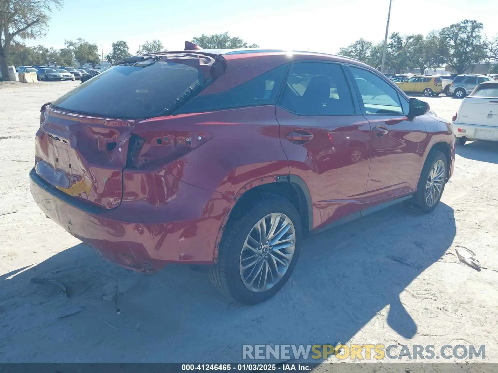 4 Фотография поврежденного автомобиля 2T2JGMDA1MC065053 LEXUS RX 450H 2021