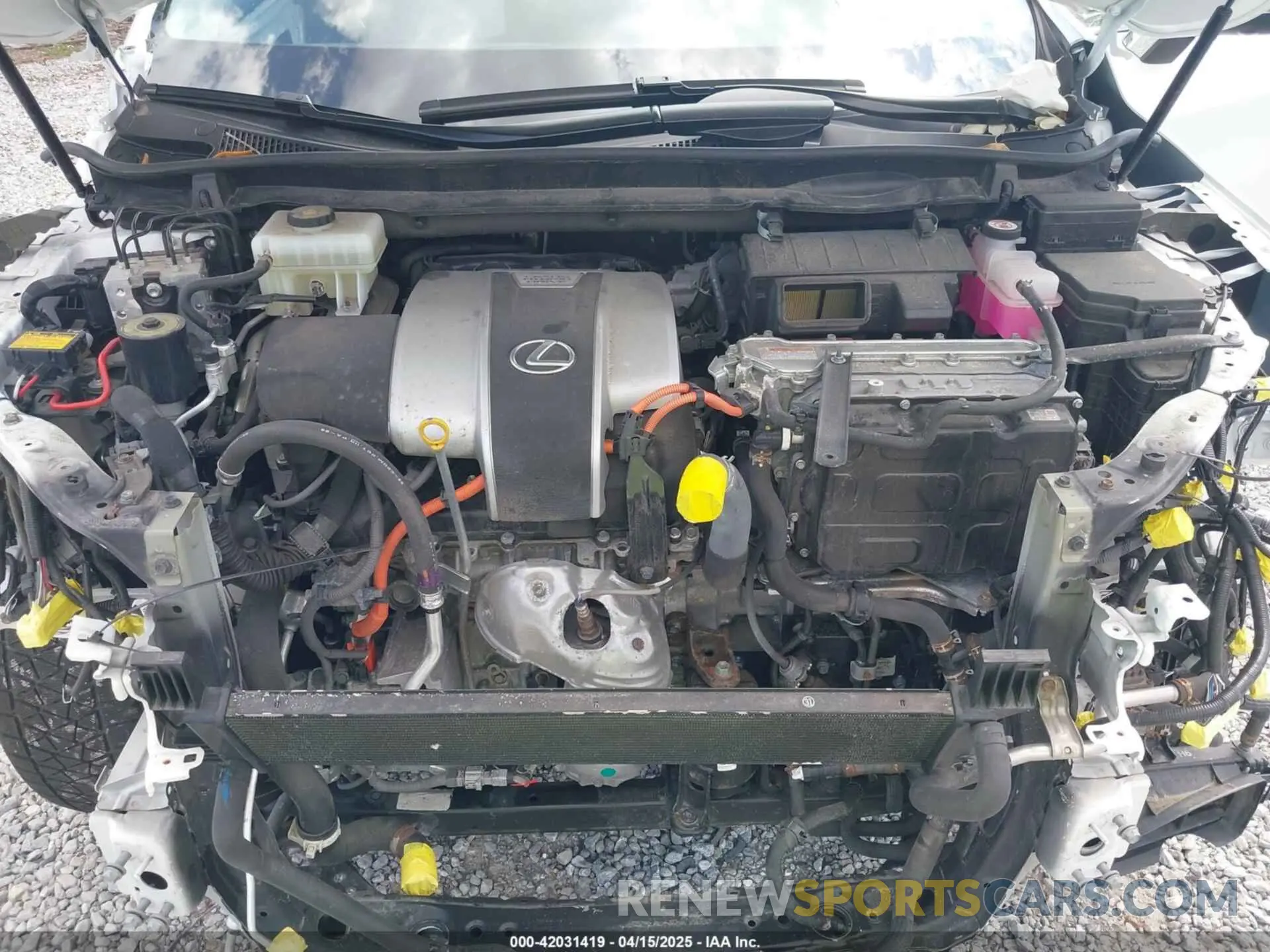 10 Фотография поврежденного автомобиля 2T2JGMDA9MC058061 LEXUS RX 450H 2021