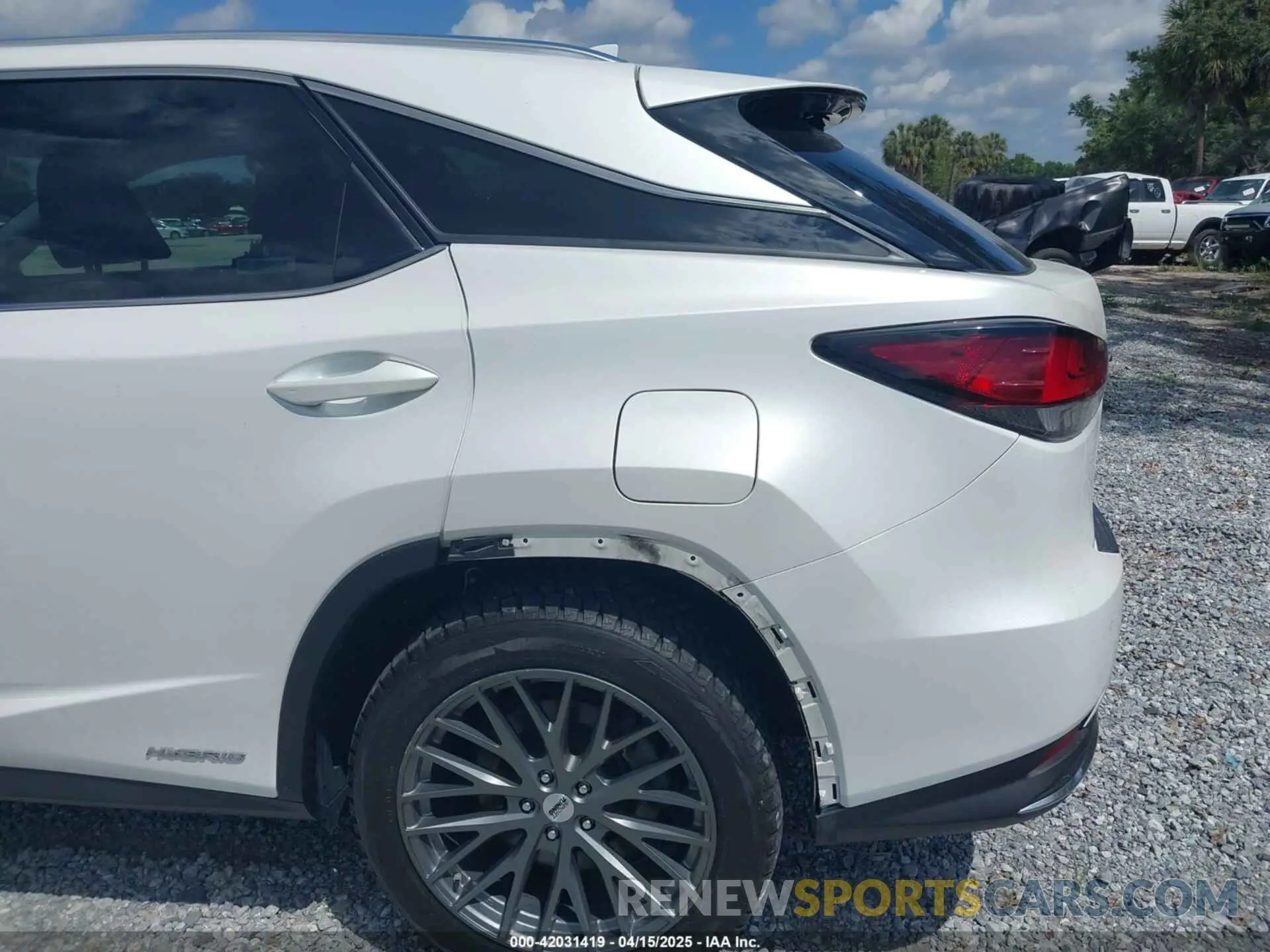 22 Фотография поврежденного автомобиля 2T2JGMDA9MC058061 LEXUS RX 450H 2021