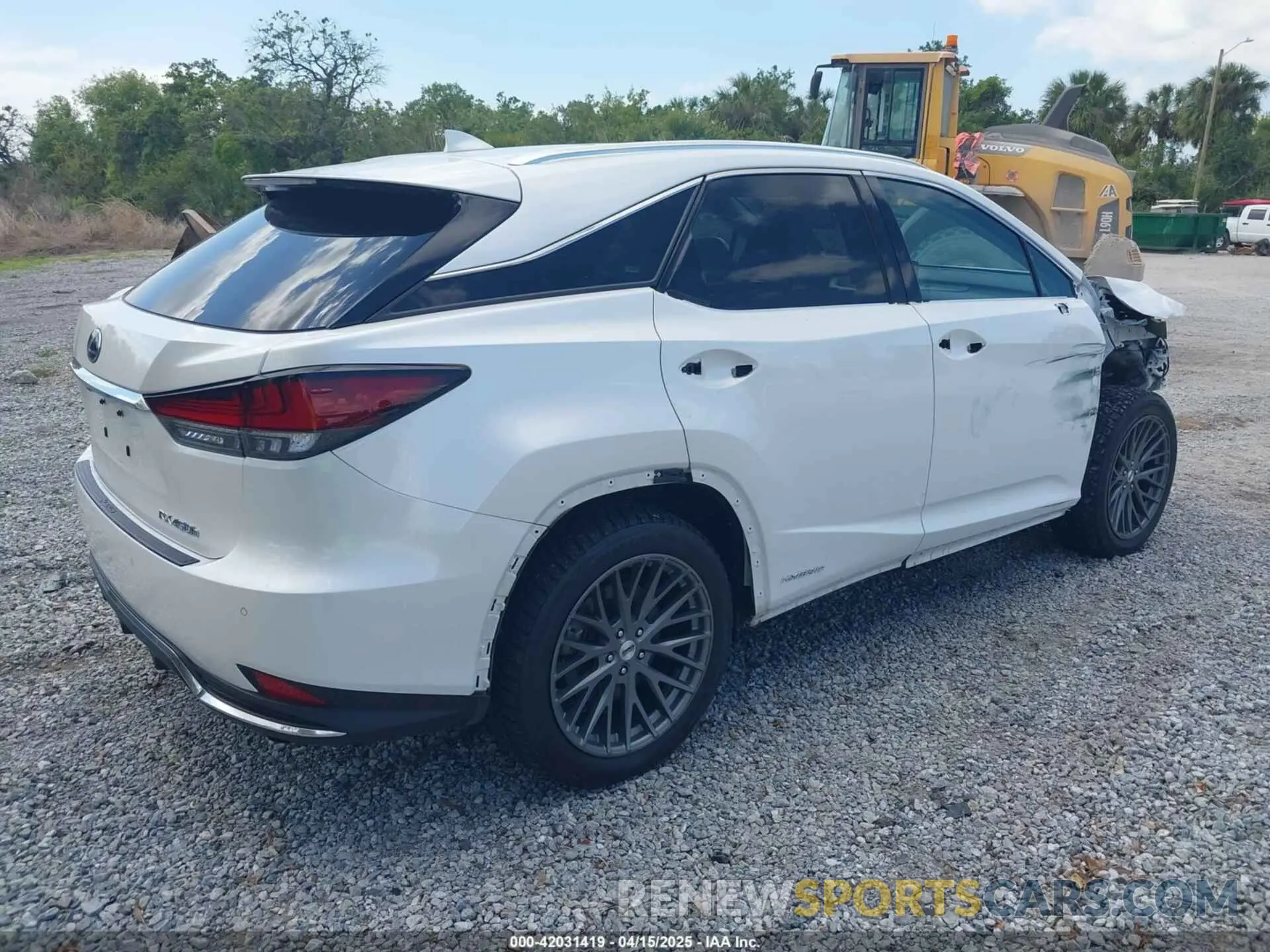 4 Фотография поврежденного автомобиля 2T2JGMDA9MC058061 LEXUS RX 450H 2021