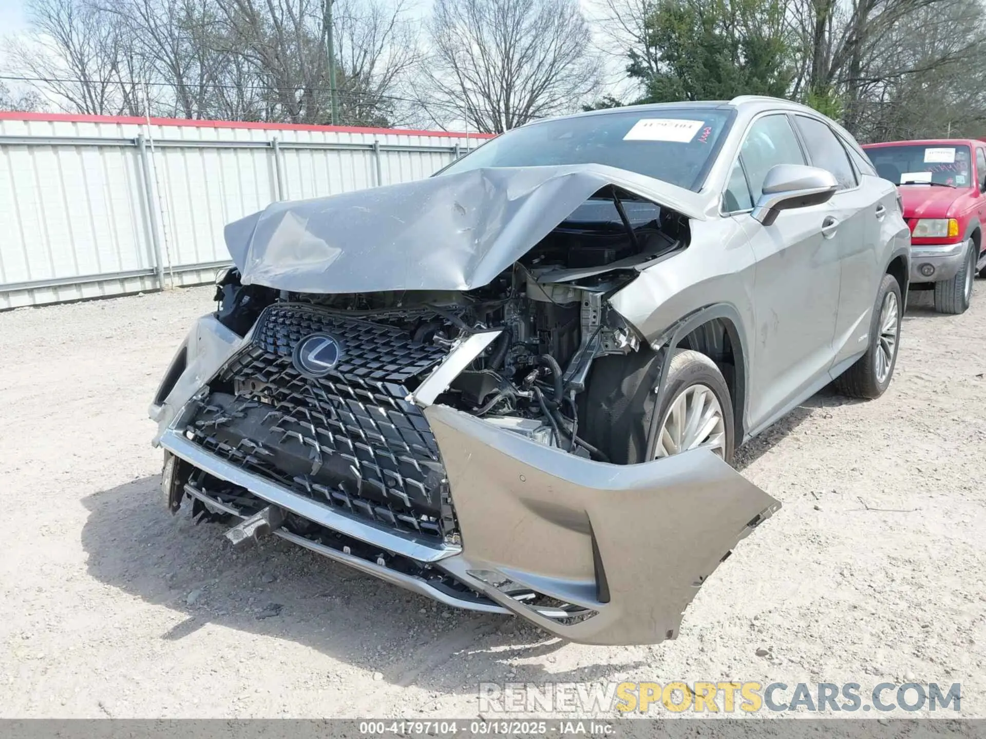 6 Photograph of a damaged car 2T2JGMDA9MC061963 LEXUS RX 450H 2021