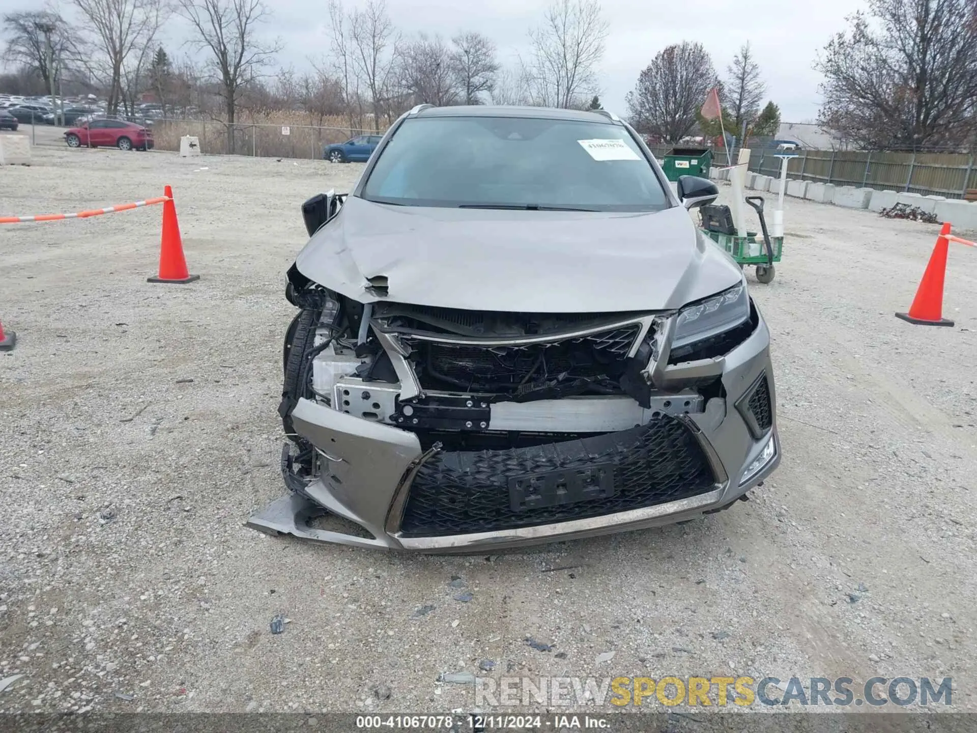 12 Фотография поврежденного автомобиля 2T2YGMDA4MC059875 LEXUS RX 450H 2021