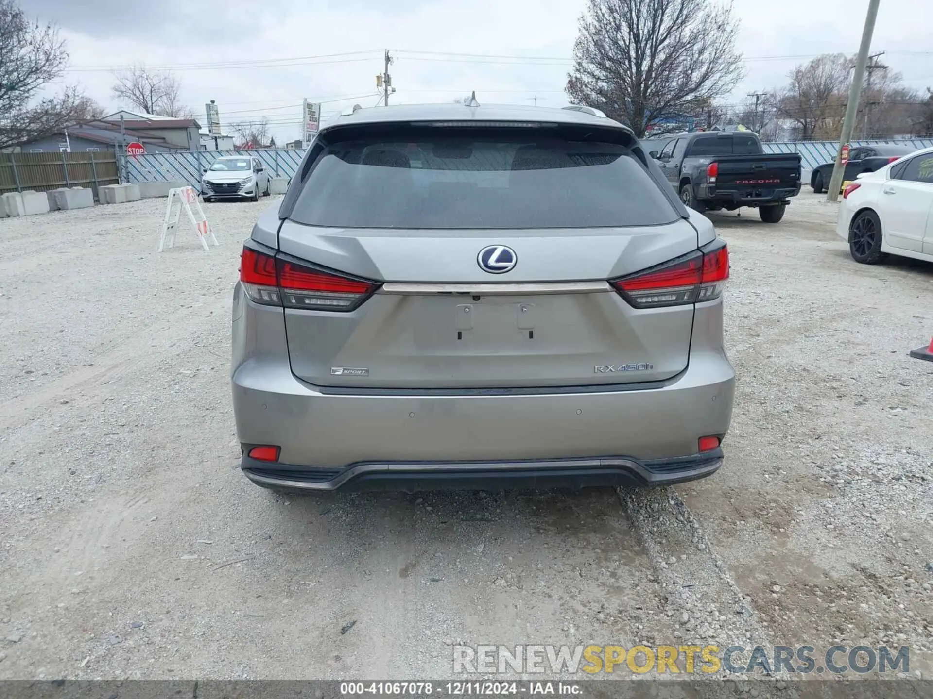 16 Фотография поврежденного автомобиля 2T2YGMDA4MC059875 LEXUS RX 450H 2021