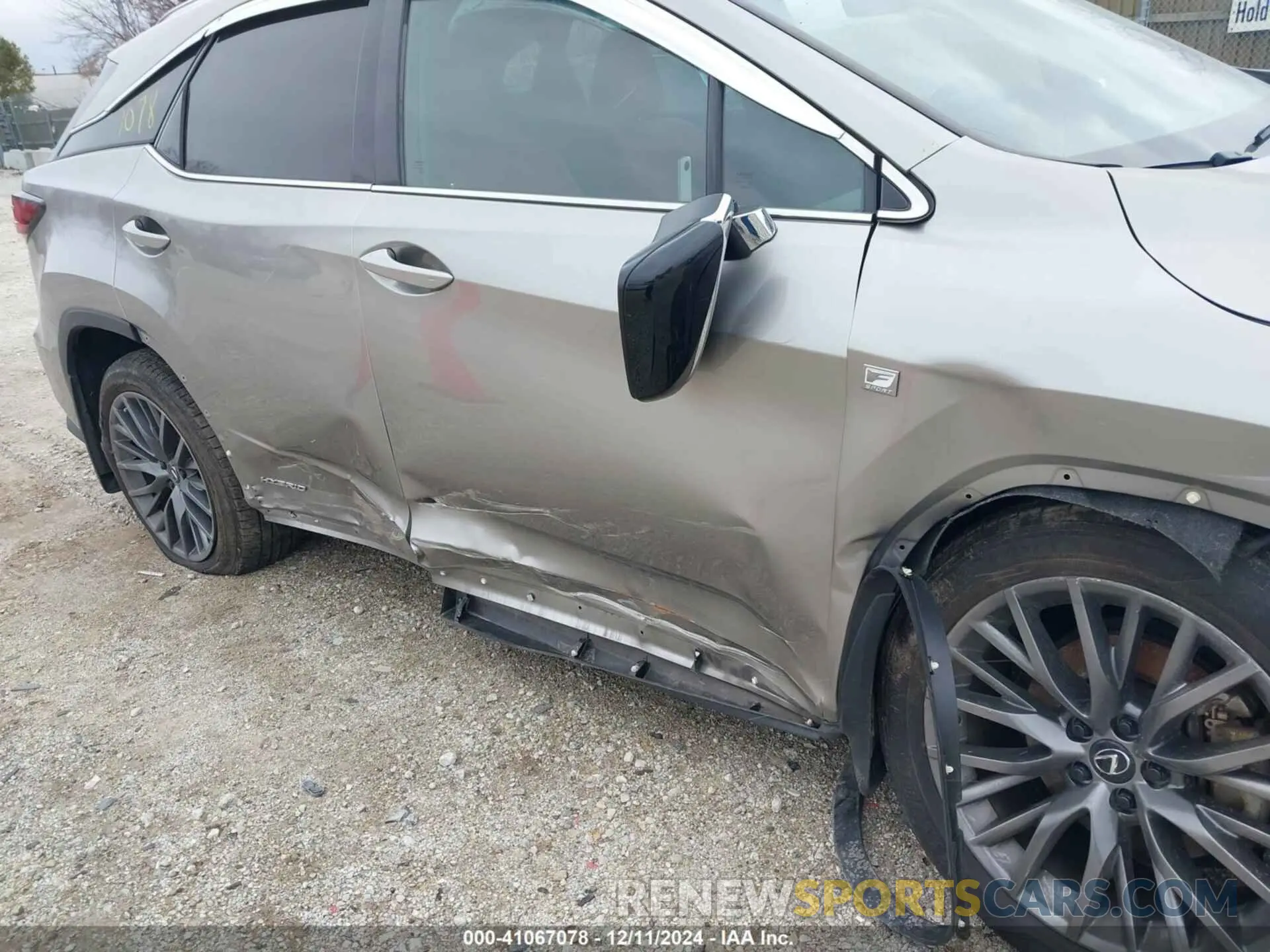 19 Фотография поврежденного автомобиля 2T2YGMDA4MC059875 LEXUS RX 450H 2021