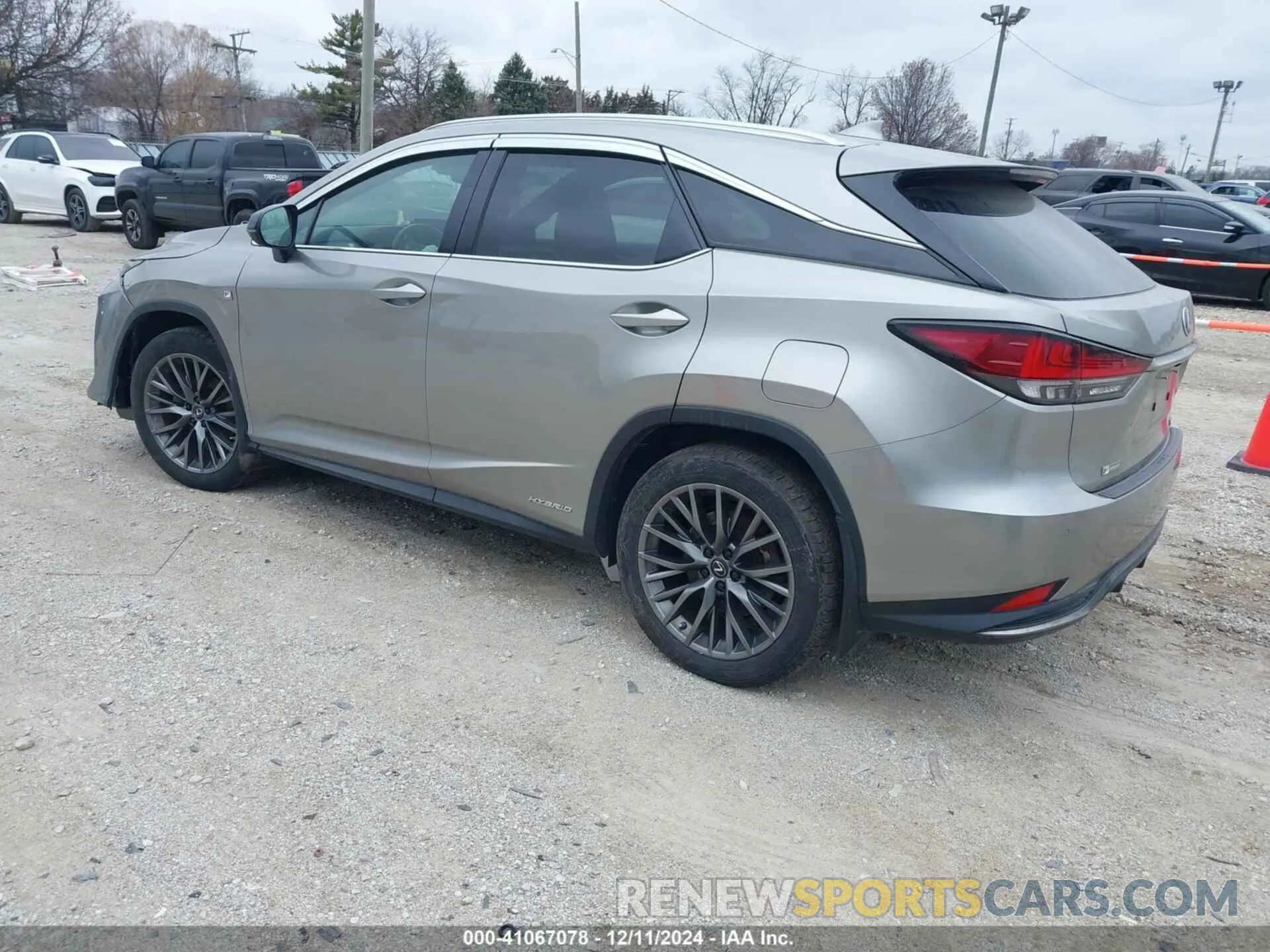 3 Фотография поврежденного автомобиля 2T2YGMDA4MC059875 LEXUS RX 450H 2021