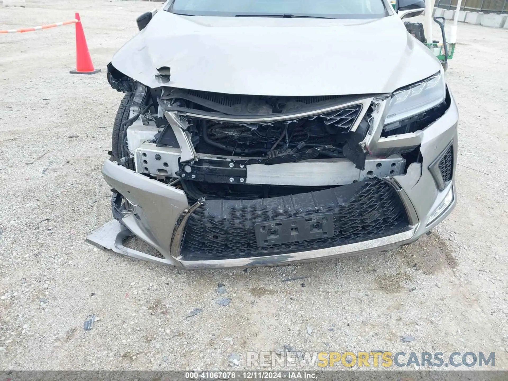 6 Фотография поврежденного автомобиля 2T2YGMDA4MC059875 LEXUS RX 450H 2021