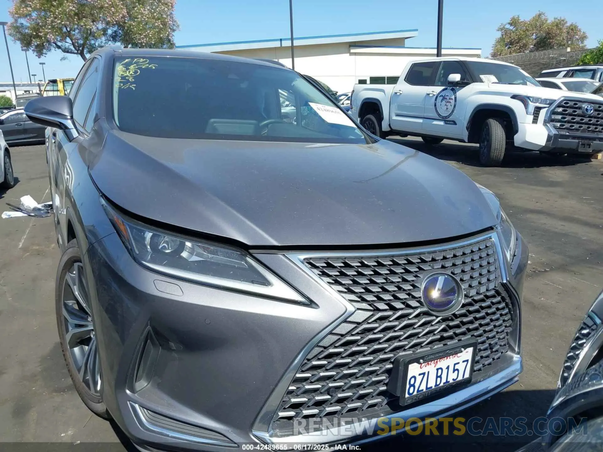 12 Фотография поврежденного автомобиля 2T2HGMDA4NC077617 LEXUS RX 450H 2022
