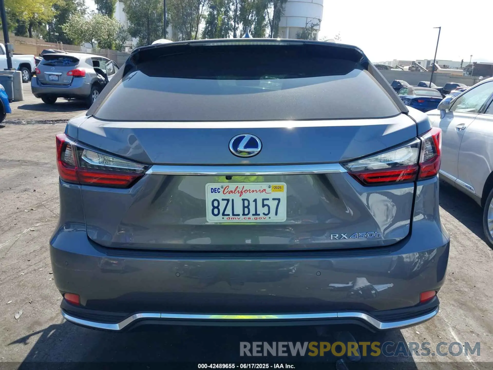 16 Фотография поврежденного автомобиля 2T2HGMDA4NC077617 LEXUS RX 450H 2022