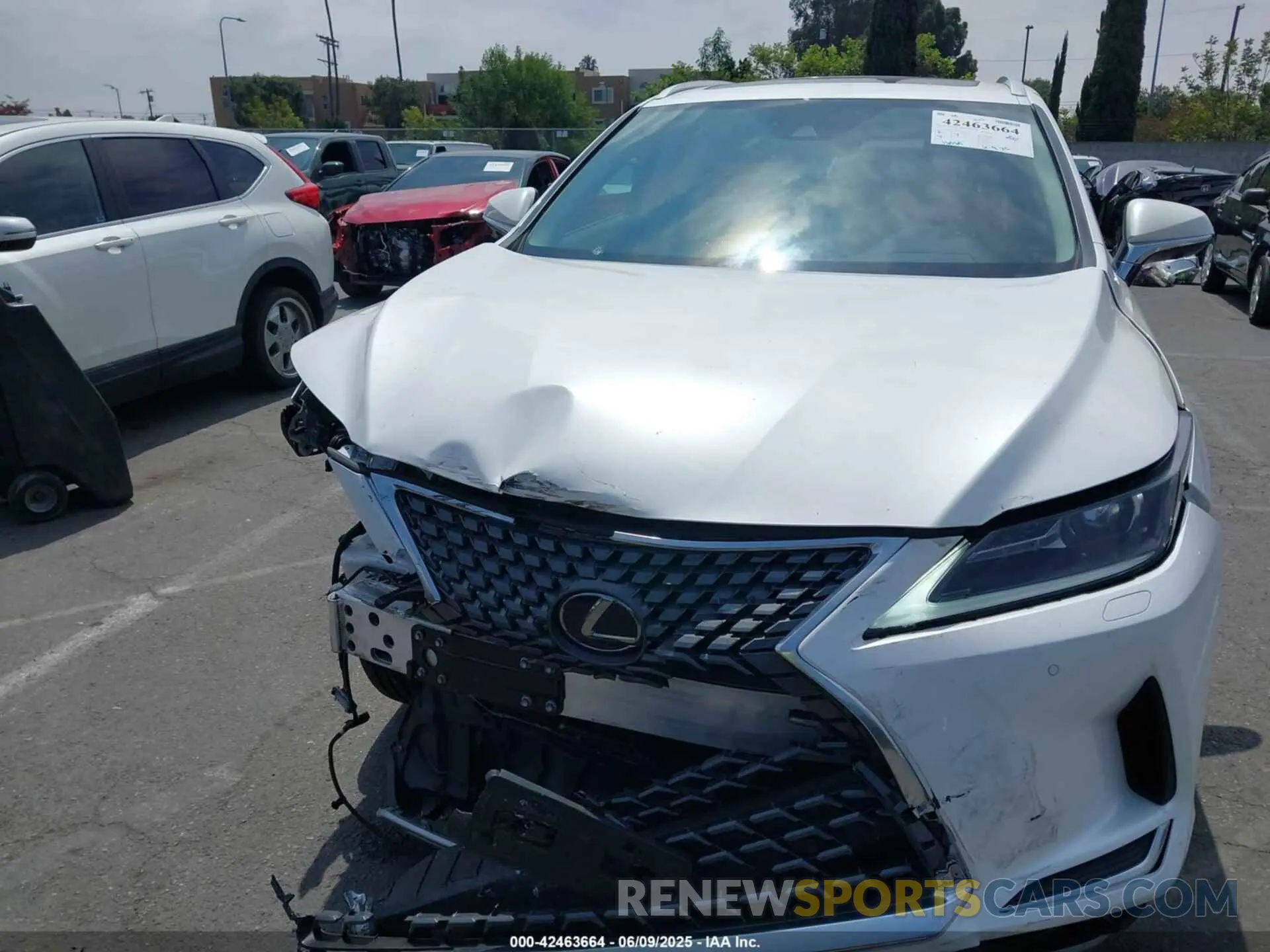 12 Photograph of a damaged car 2T2HGMDA7NC074100 LEXUS RX 450H 2022