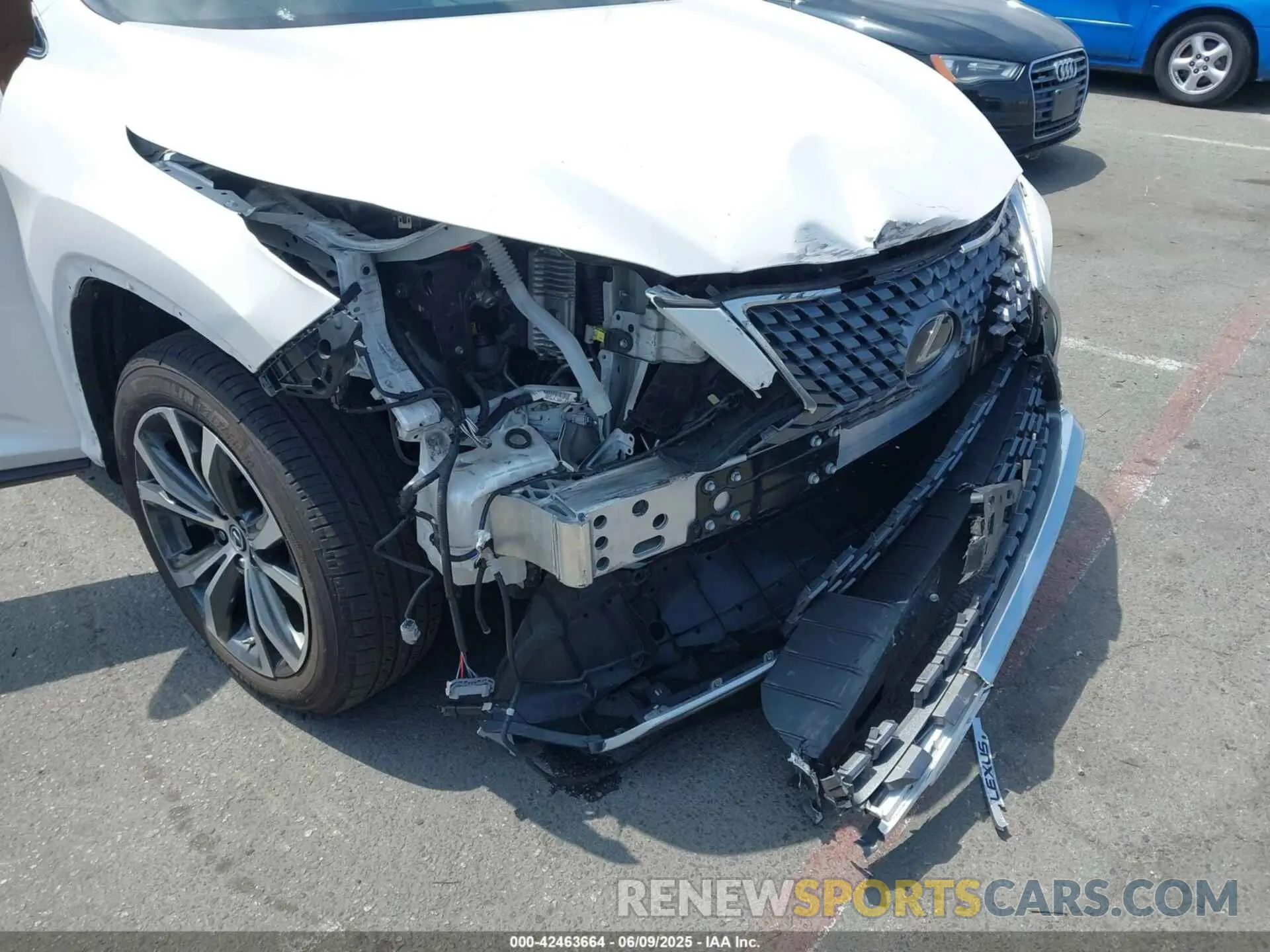 6 Photograph of a damaged car 2T2HGMDA7NC074100 LEXUS RX 450H 2022