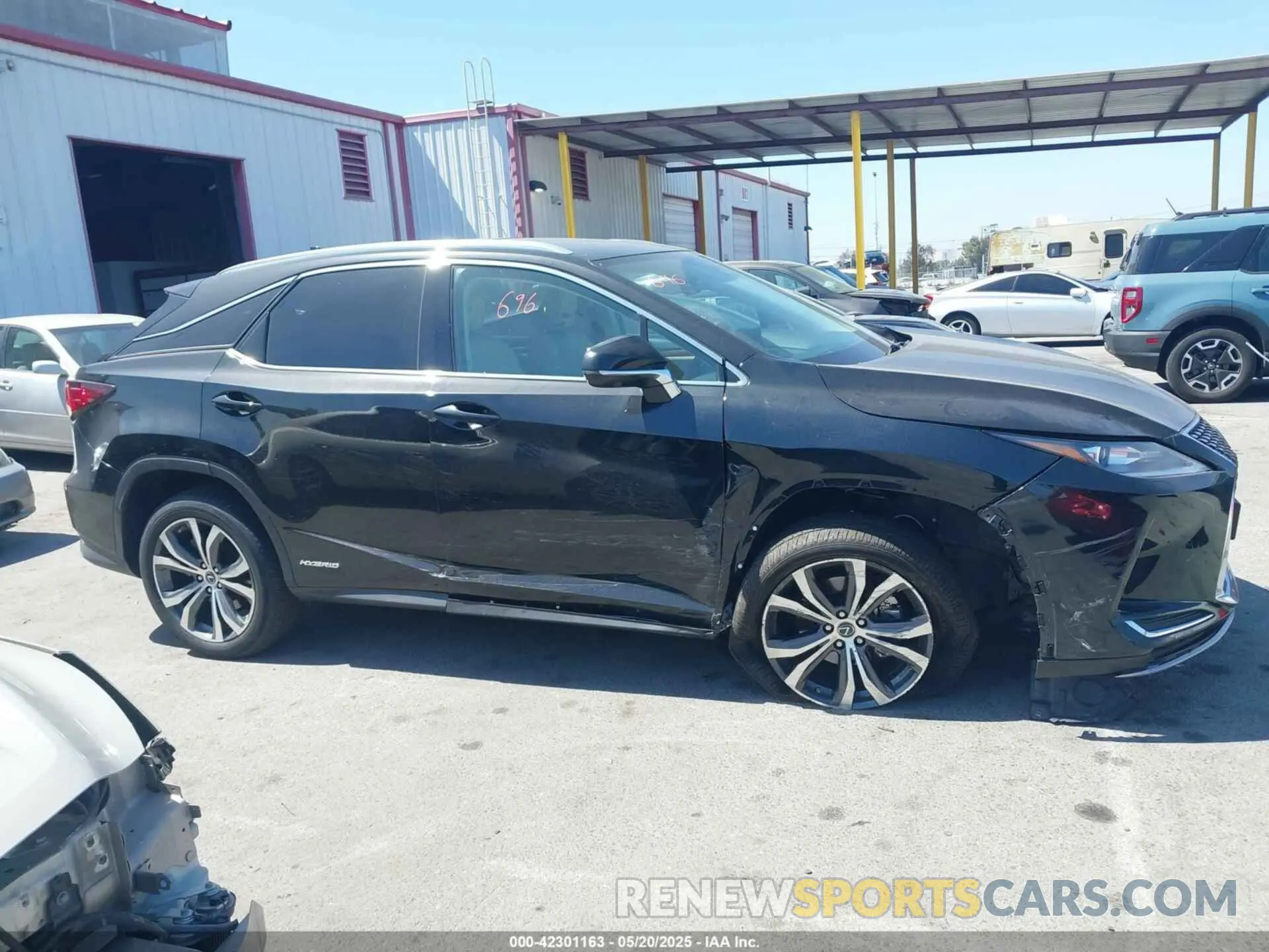 13 Photograph of a damaged car 2T2HGMDA8NC092914 LEXUS RX 450H 2022