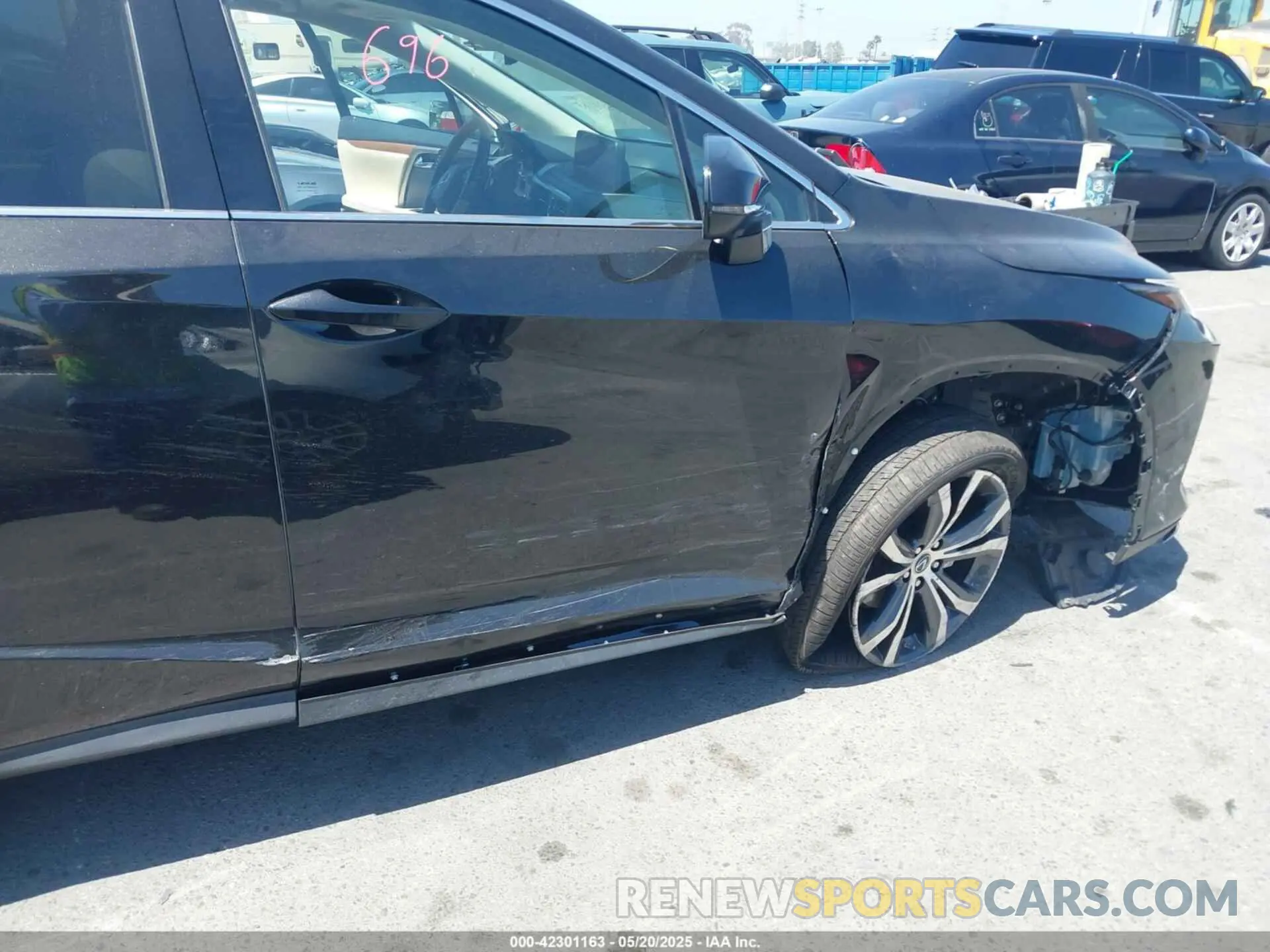 6 Photograph of a damaged car 2T2HGMDA8NC092914 LEXUS RX 450H 2022