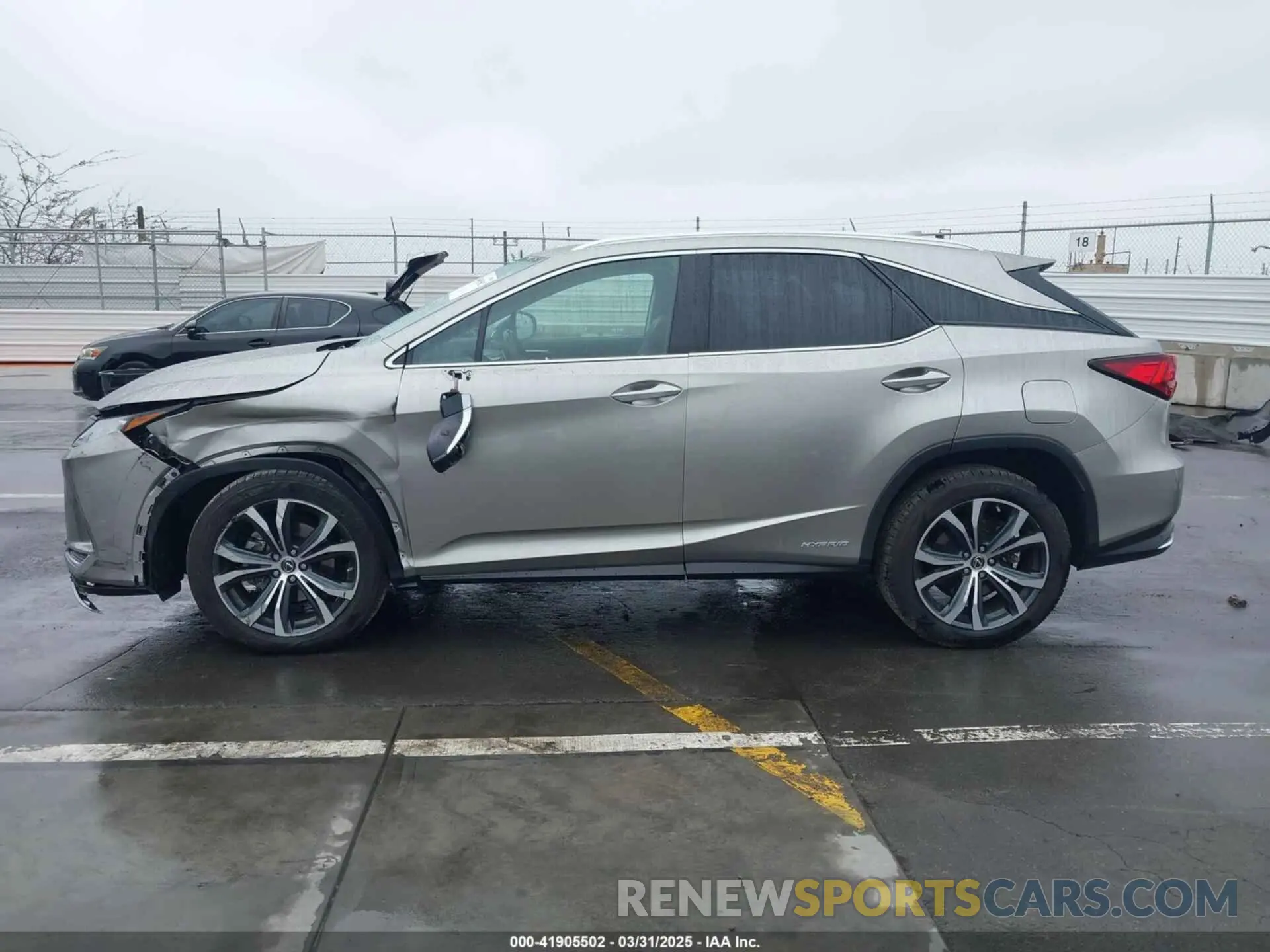 14 Photograph of a damaged car 2T2HGMDA9NC084255 LEXUS RX 450H 2022