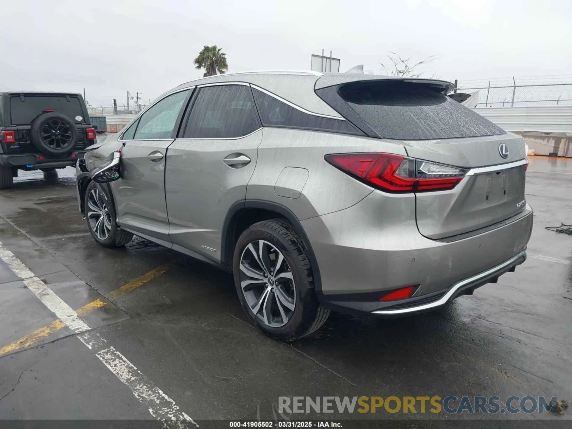 3 Photograph of a damaged car 2T2HGMDA9NC084255 LEXUS RX 450H 2022