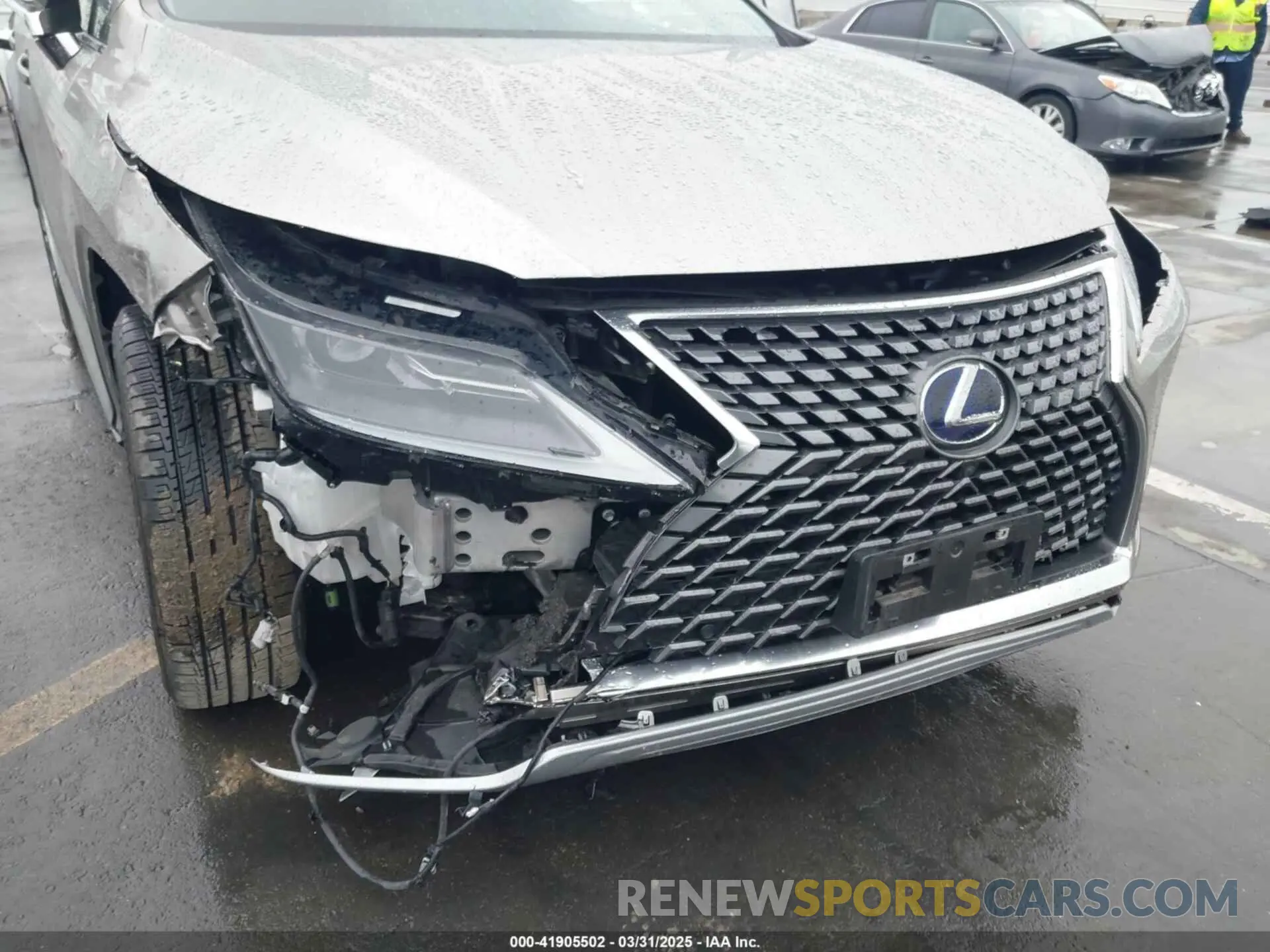 6 Photograph of a damaged car 2T2HGMDA9NC084255 LEXUS RX 450H 2022