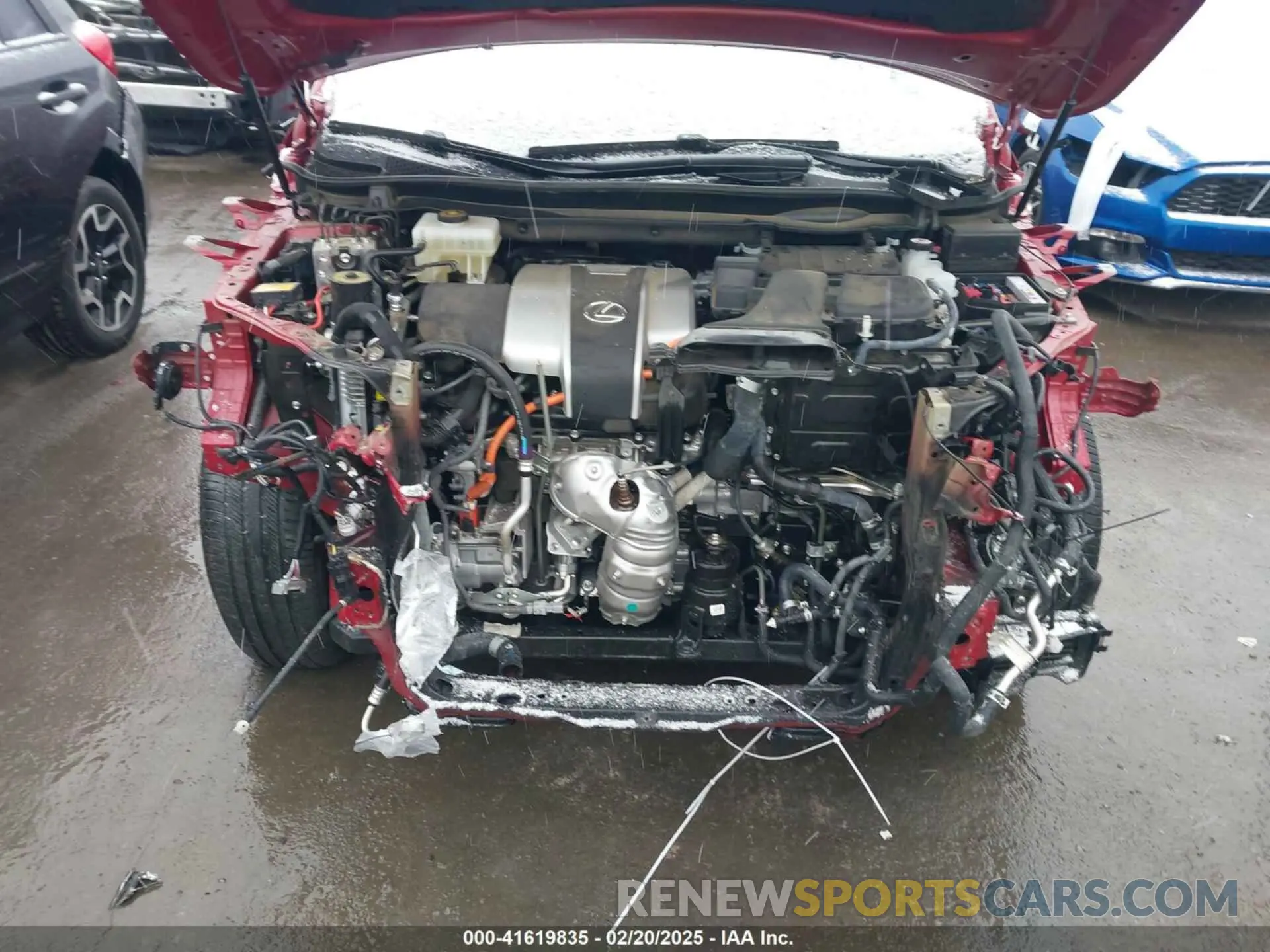 10 Фотография поврежденного автомобиля 2T2JGMDA2NC078878 LEXUS RX 450H 2022