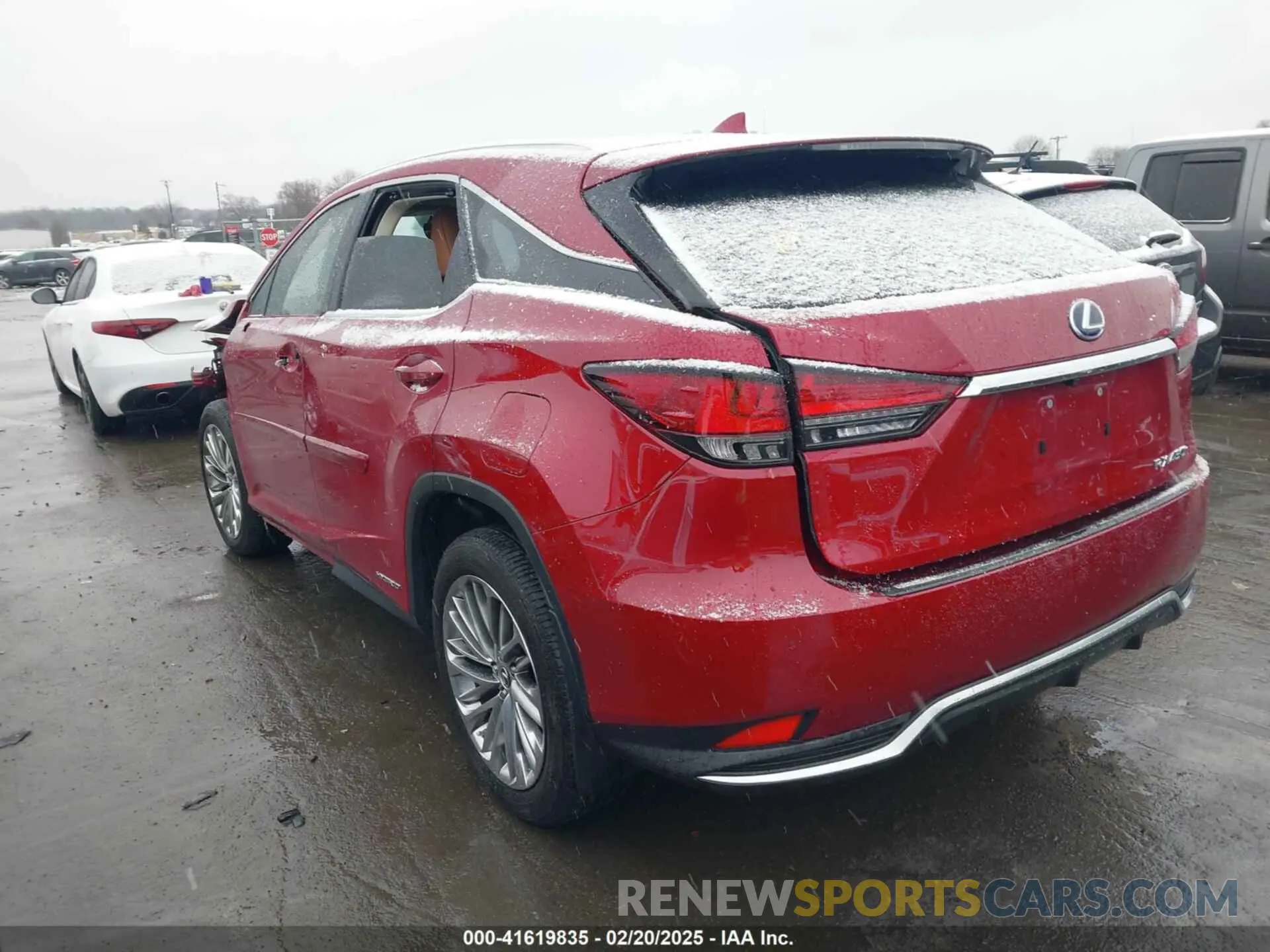 3 Фотография поврежденного автомобиля 2T2JGMDA2NC078878 LEXUS RX 450H 2022