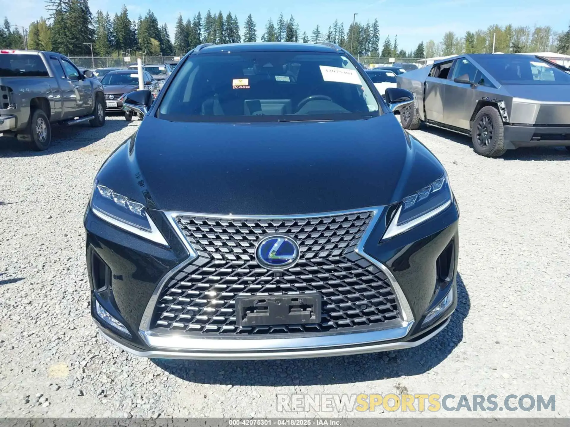 12 Фотография поврежденного автомобиля 2T2JGMDA4NC076274 LEXUS RX 450H 2022