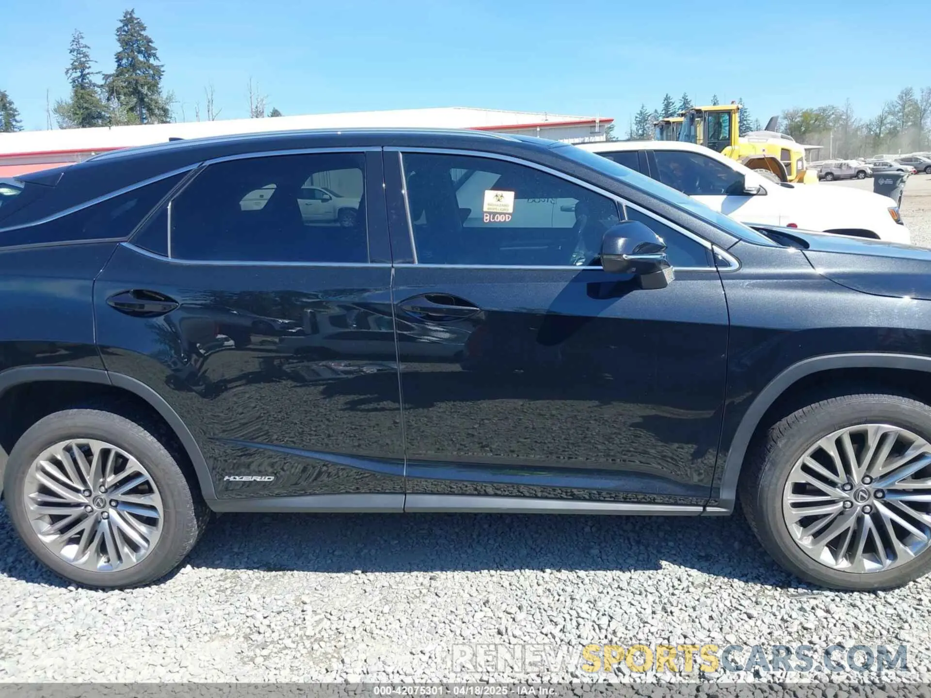 13 Фотография поврежденного автомобиля 2T2JGMDA4NC076274 LEXUS RX 450H 2022
