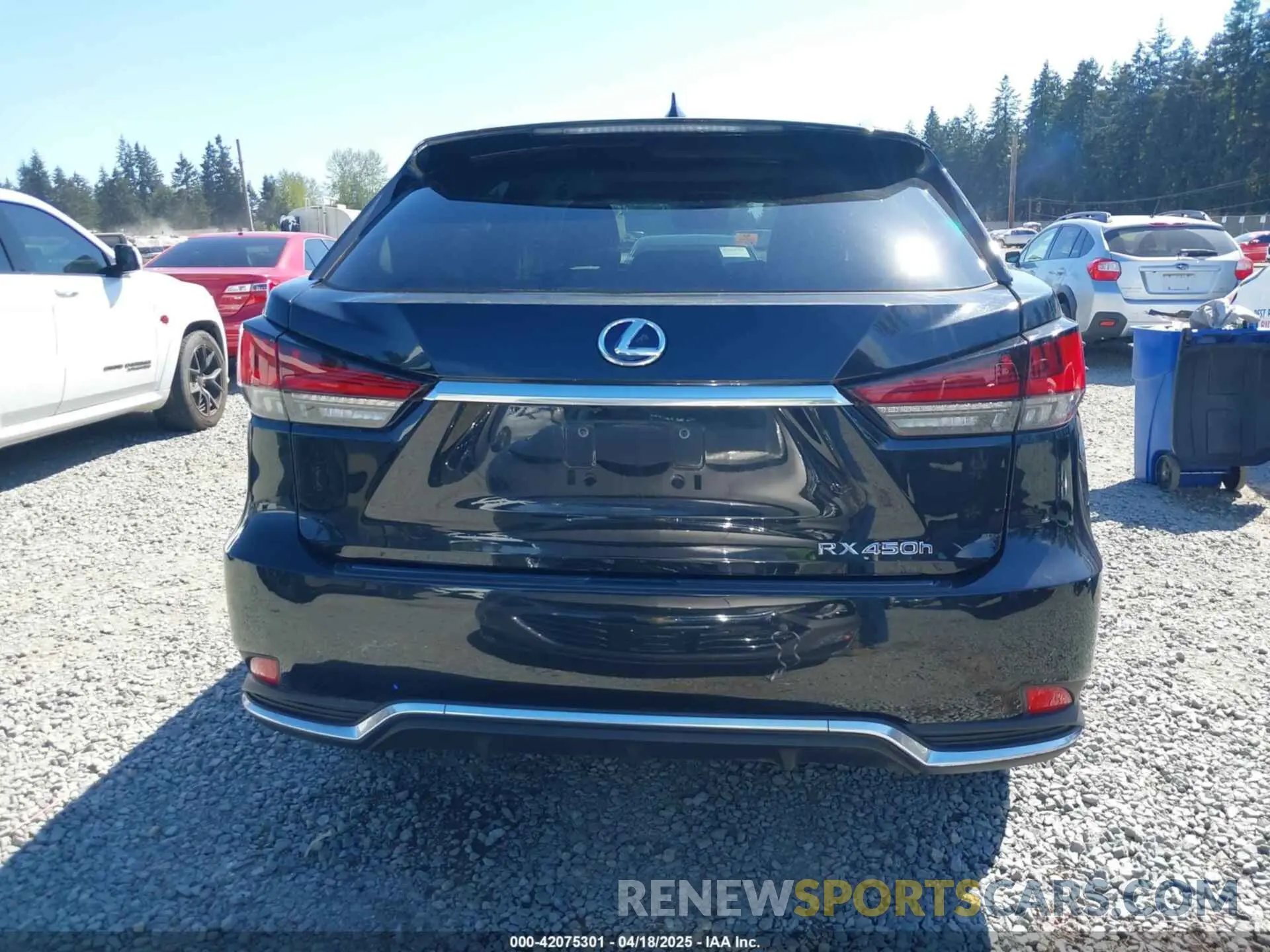 16 Фотография поврежденного автомобиля 2T2JGMDA4NC076274 LEXUS RX 450H 2022