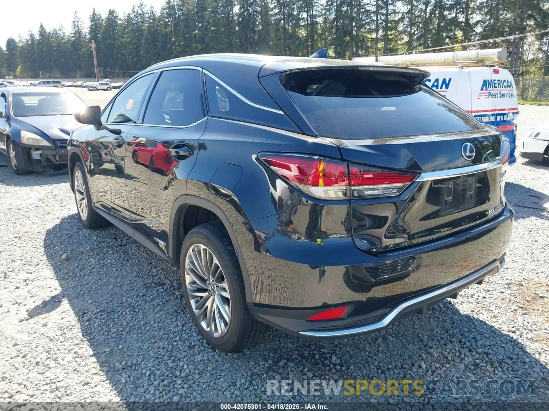3 Фотография поврежденного автомобиля 2T2JGMDA4NC076274 LEXUS RX 450H 2022