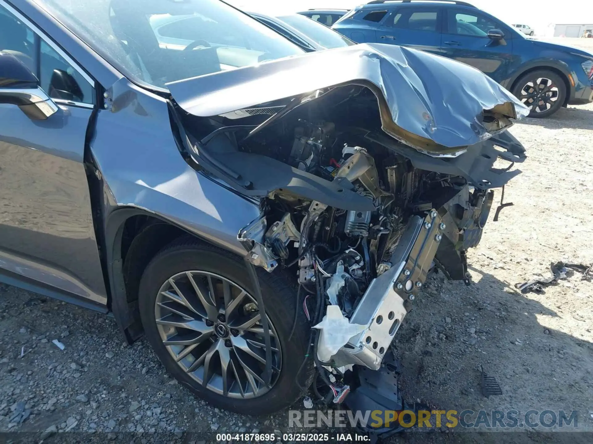 6 Photograph of a damaged car 2T2YGMDA0NC087979 LEXUS RX 450H 2022
