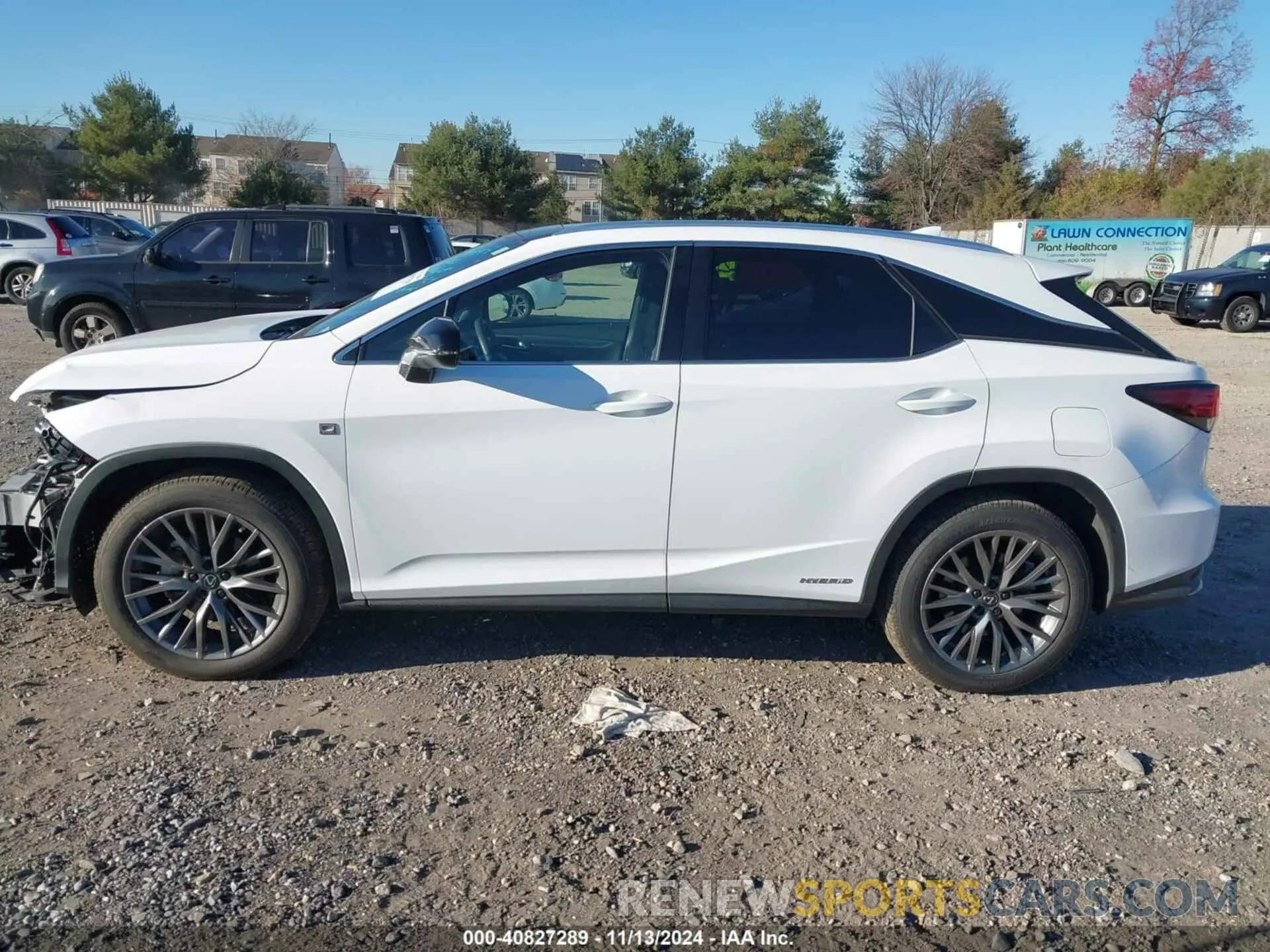 14 Фотография поврежденного автомобиля 2T2YGMDA4NC092781 LEXUS RX 450H 2022