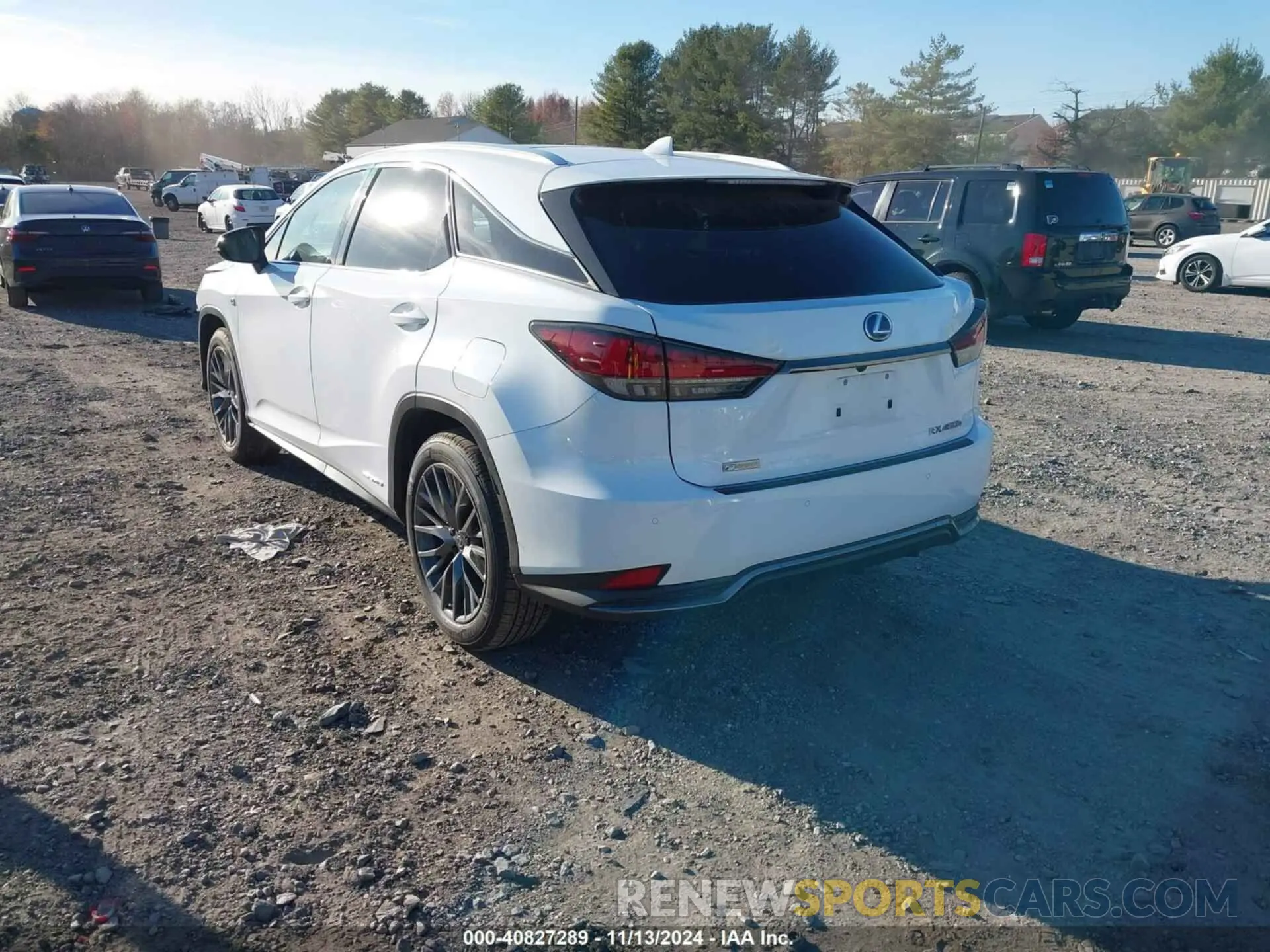 3 Фотография поврежденного автомобиля 2T2YGMDA4NC092781 LEXUS RX 450H 2022