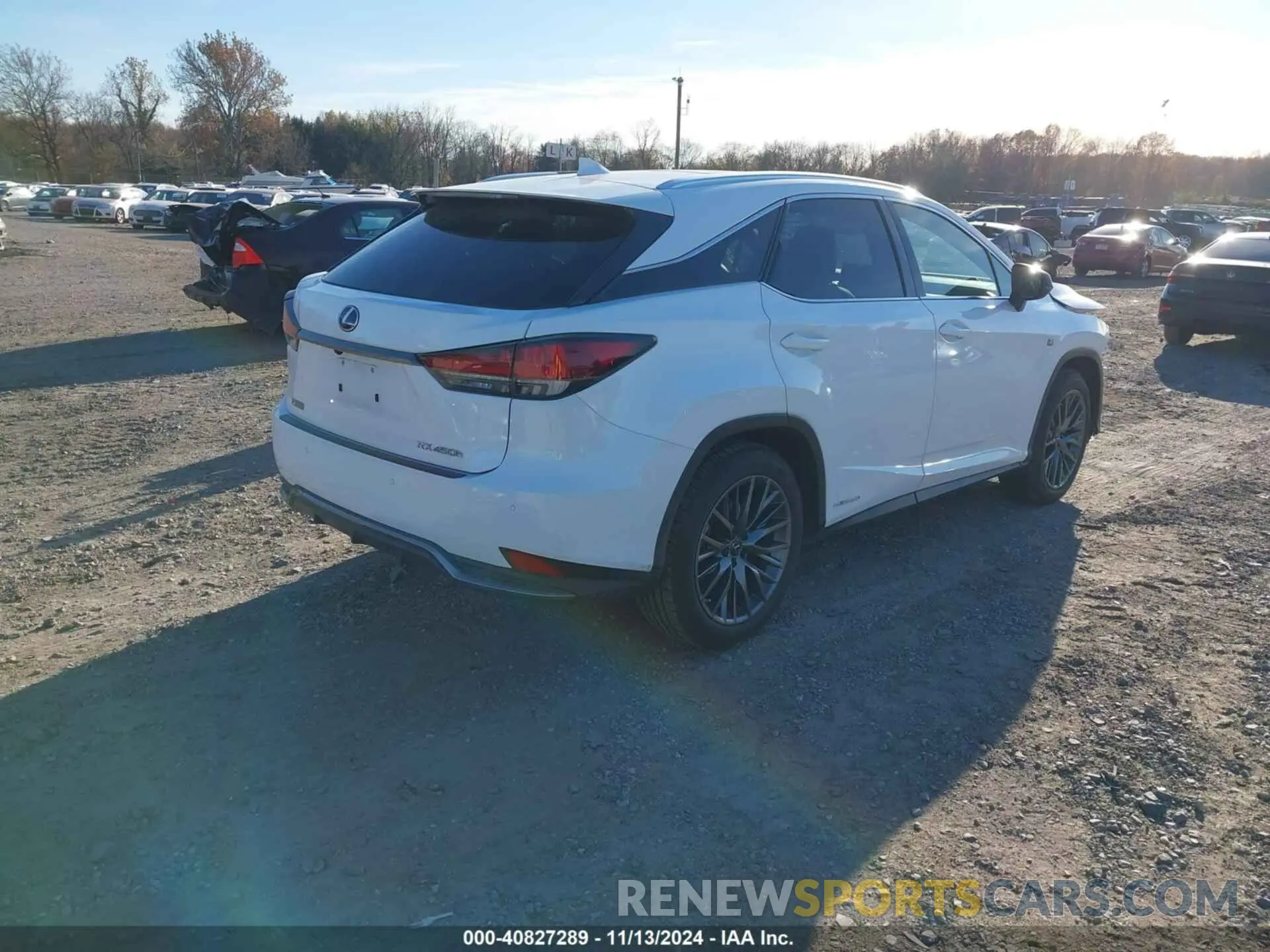 4 Фотография поврежденного автомобиля 2T2YGMDA4NC092781 LEXUS RX 450H 2022