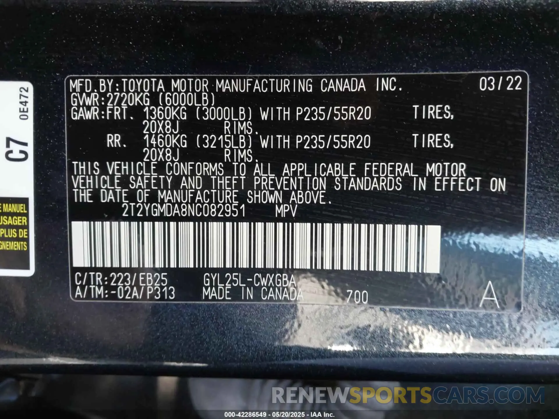 9 Photograph of a damaged car 2T2YGMDA8NC082951 LEXUS RX 450H 2022