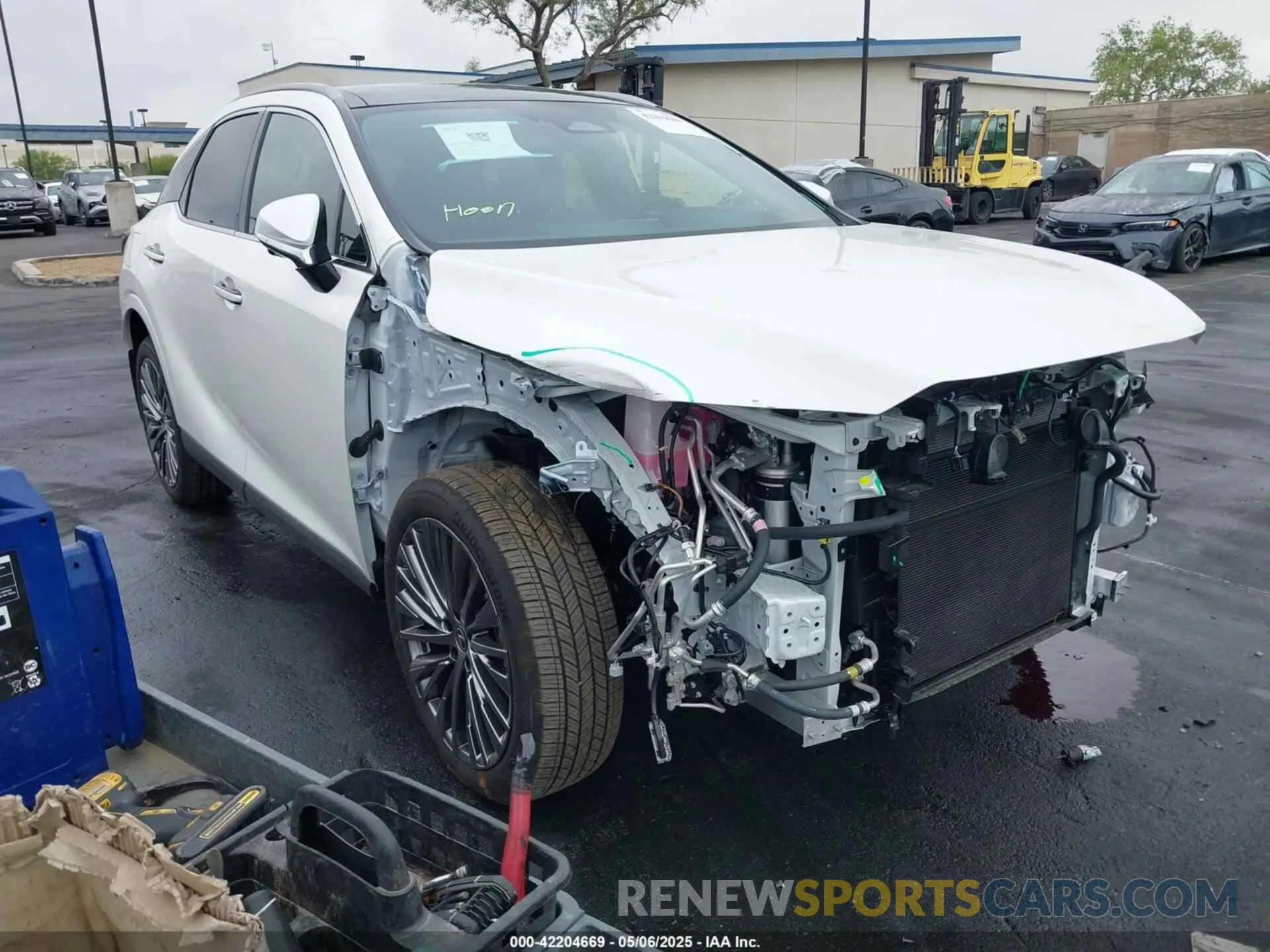 1 Photograph of a damaged car JTJCJMGA1R2021146 LEXUS RX 450H+ 2024