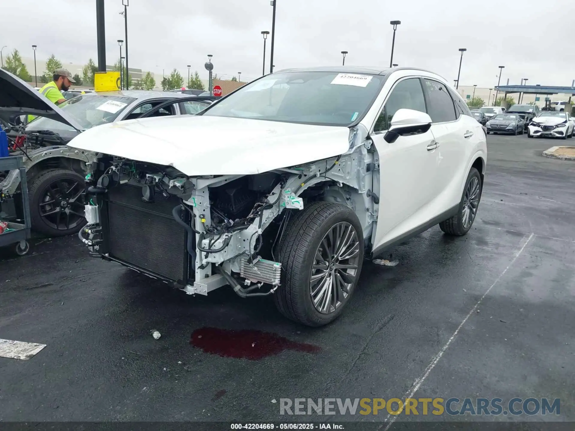 2 Photograph of a damaged car JTJCJMGA1R2021146 LEXUS RX 450H+ 2024