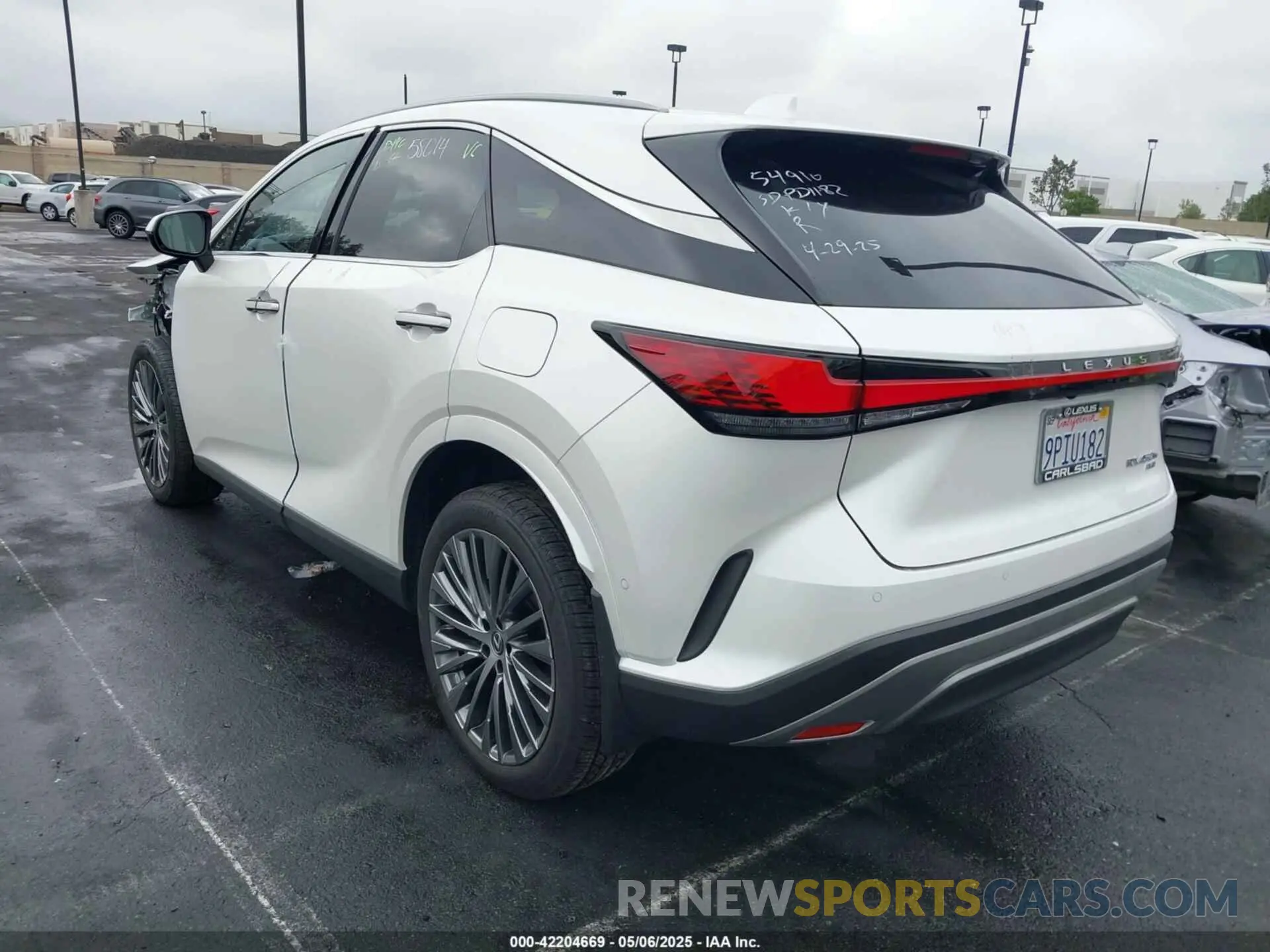 3 Photograph of a damaged car JTJCJMGA1R2021146 LEXUS RX 450H+ 2024