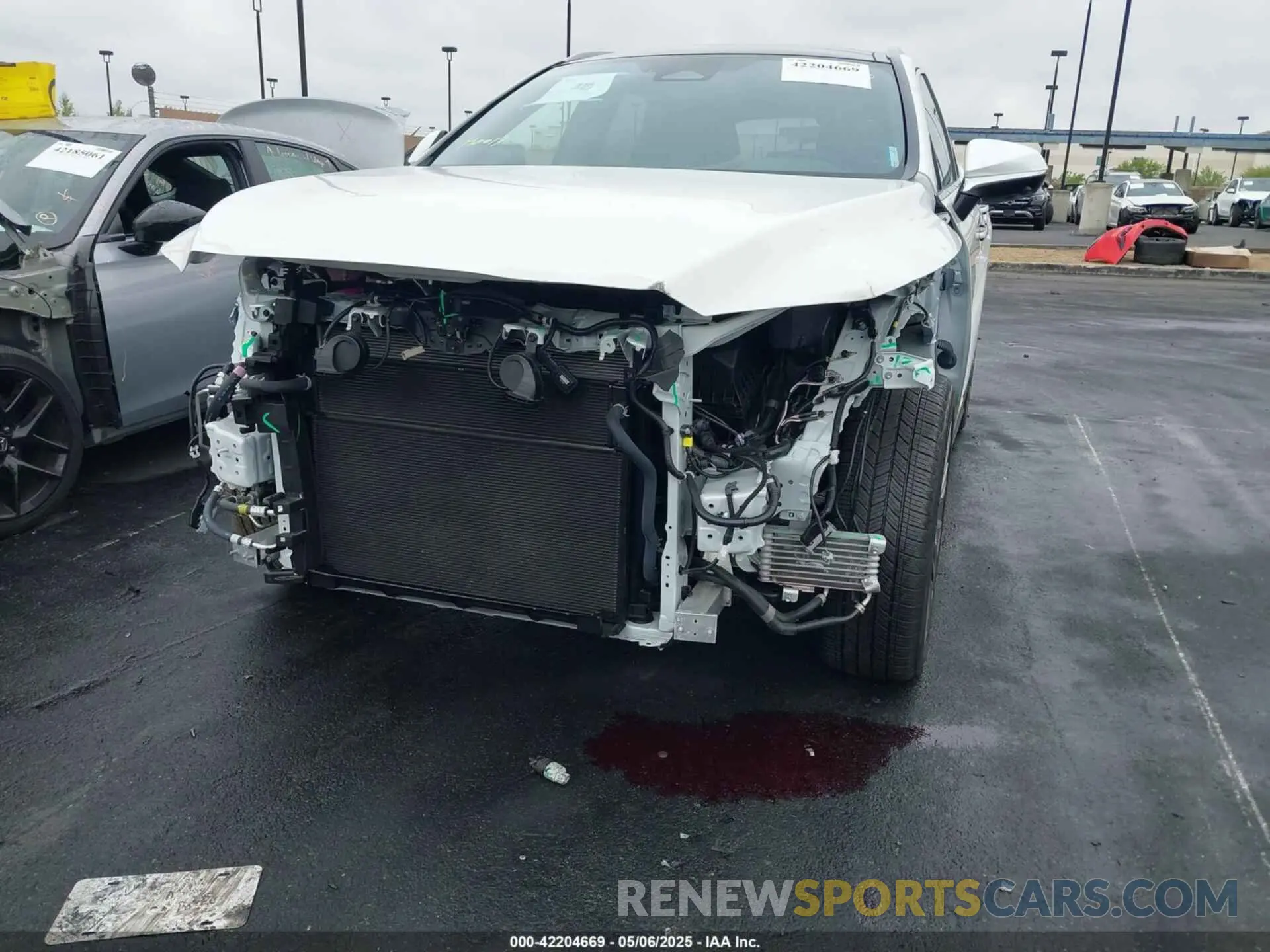 6 Photograph of a damaged car JTJCJMGA1R2021146 LEXUS RX 450H+ 2024