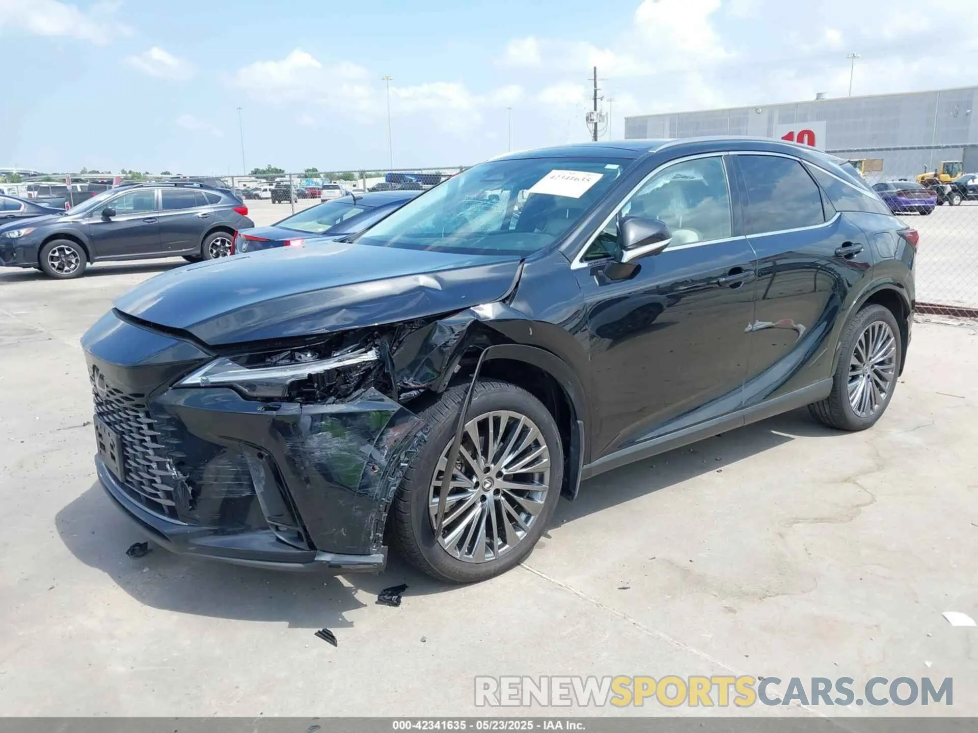 2 Photograph of a damaged car JTJCJMGA2R2011919 LEXUS RX 450H+ 2024
