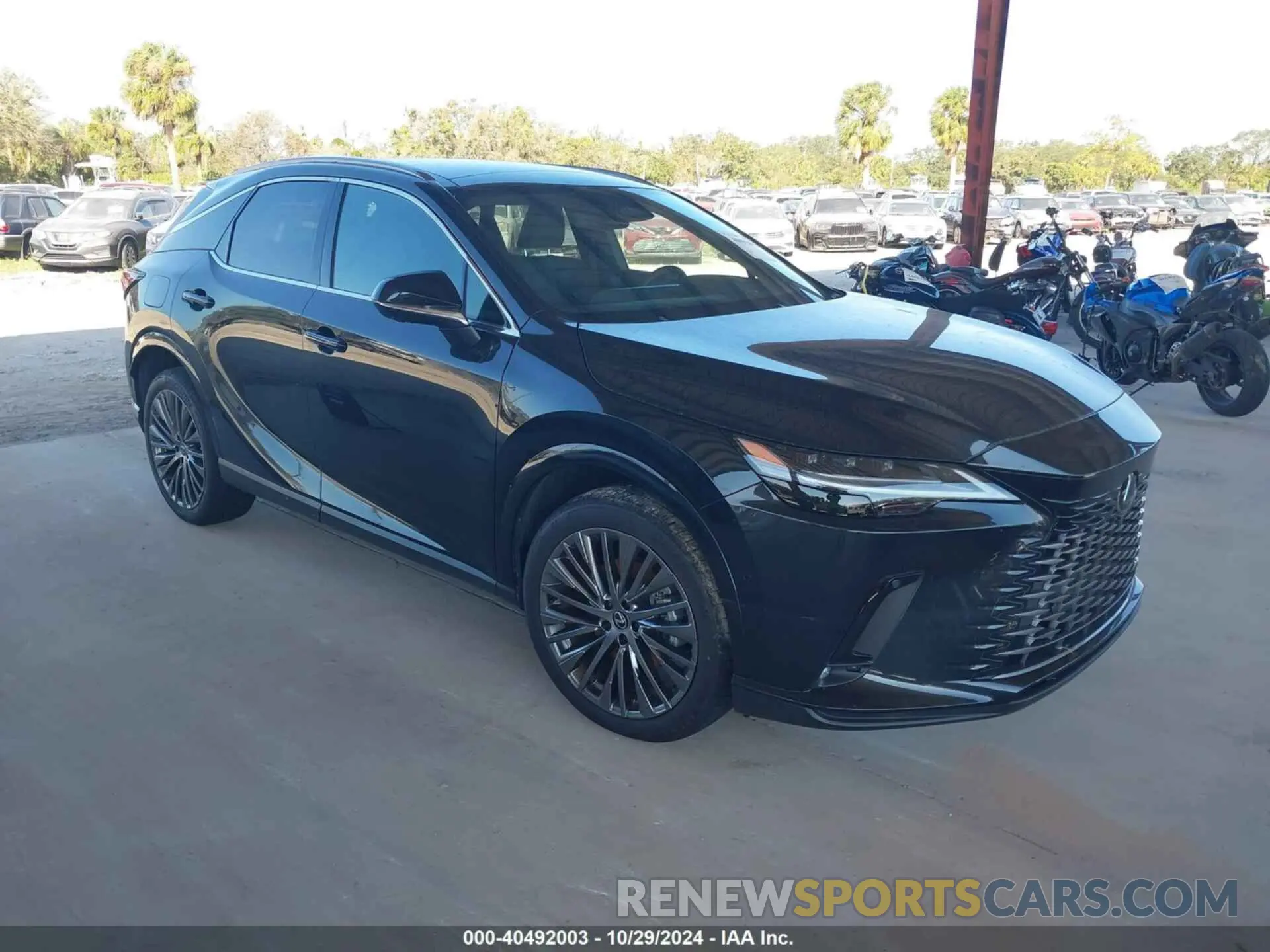 1 Photograph of a damaged car JTJCJMGAXR2014115 LEXUS RX 450H+ 2024